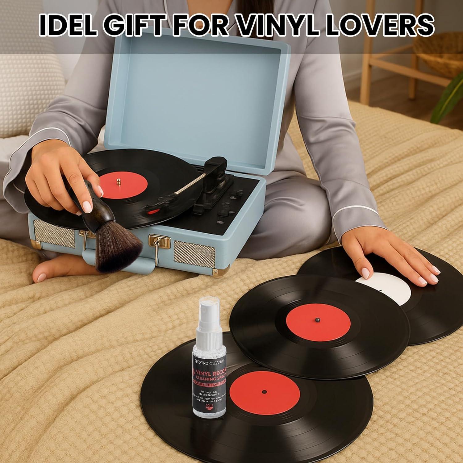 Kit de Limpieza de Discos de Vinilo Yiyiring 8 Piezas