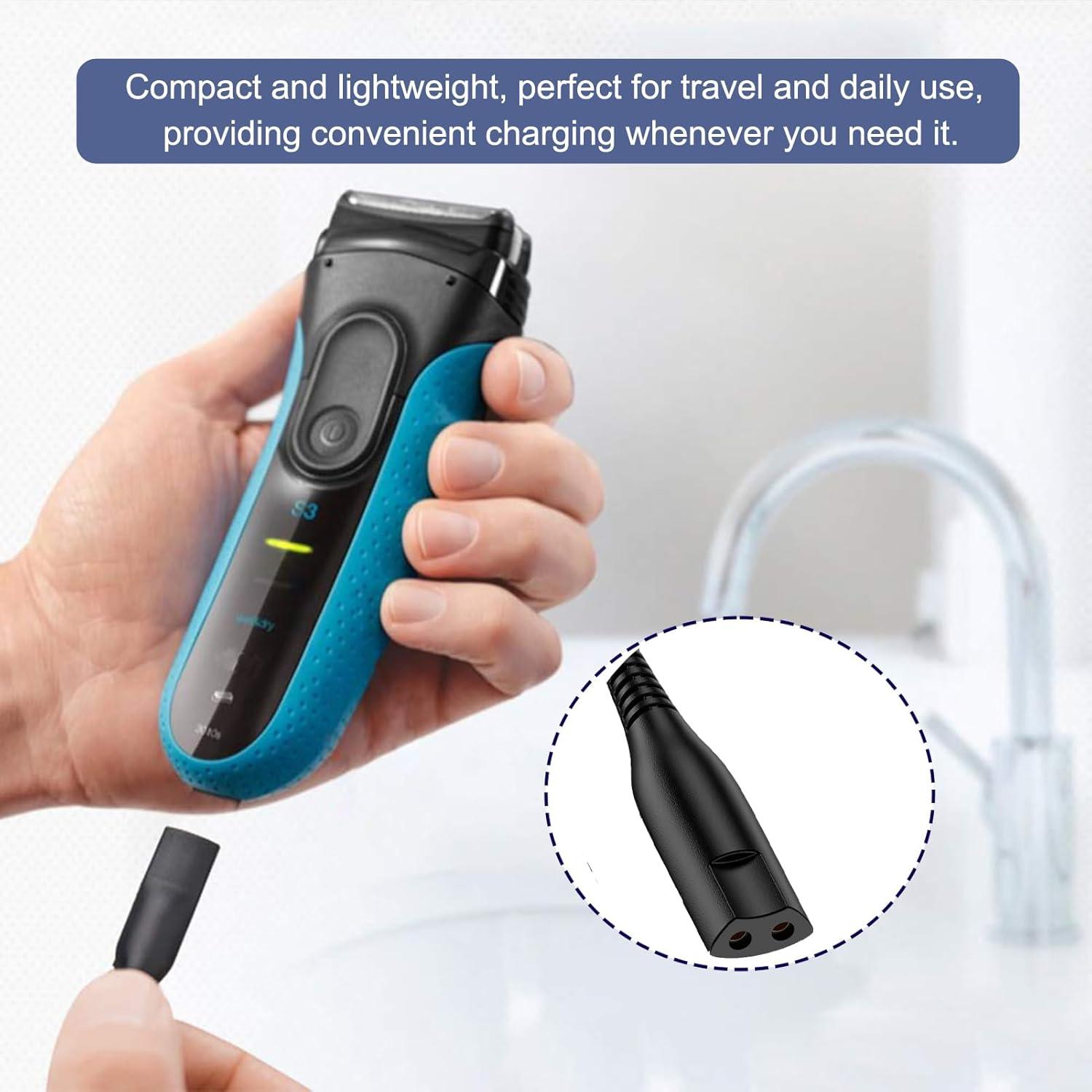 Cargador USB 12V para Afeitadora Eléctrica Braun Series 1-9