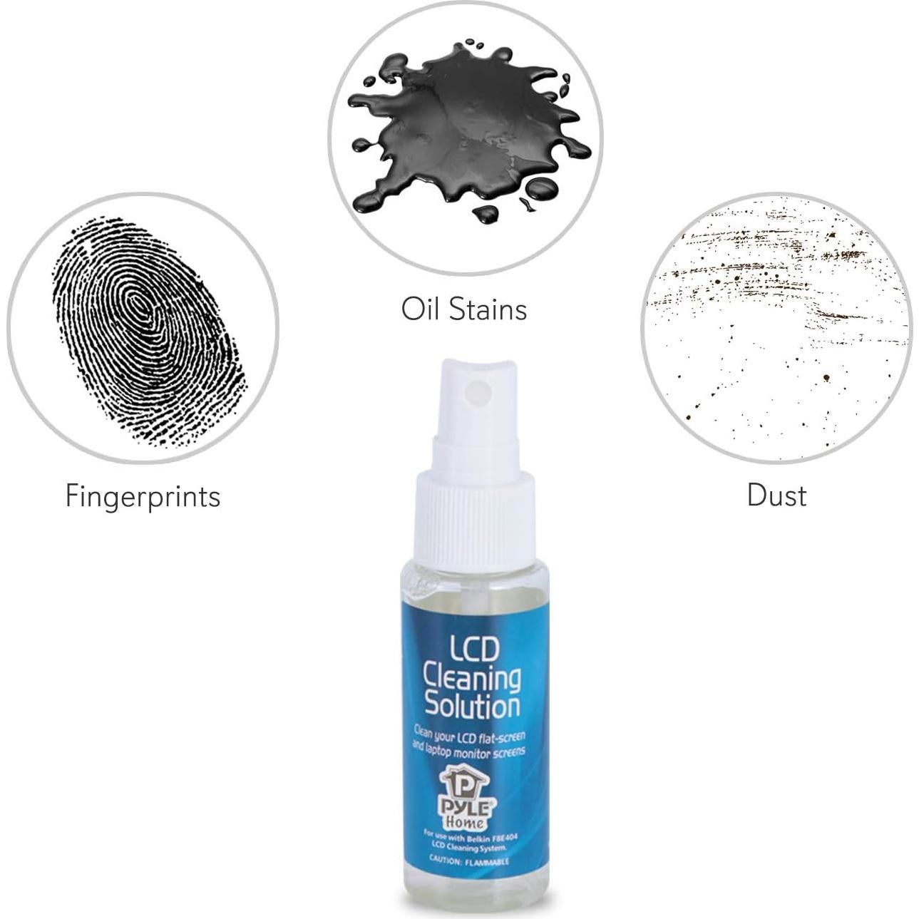 Kit de limpieza Pyle Home PCL107 para pantallas LCD y teclado