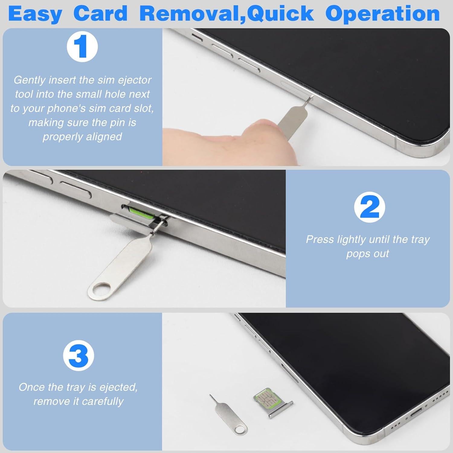 Juego de Herramientas para Expulsar SIM 32 Piezas Ceemiaa