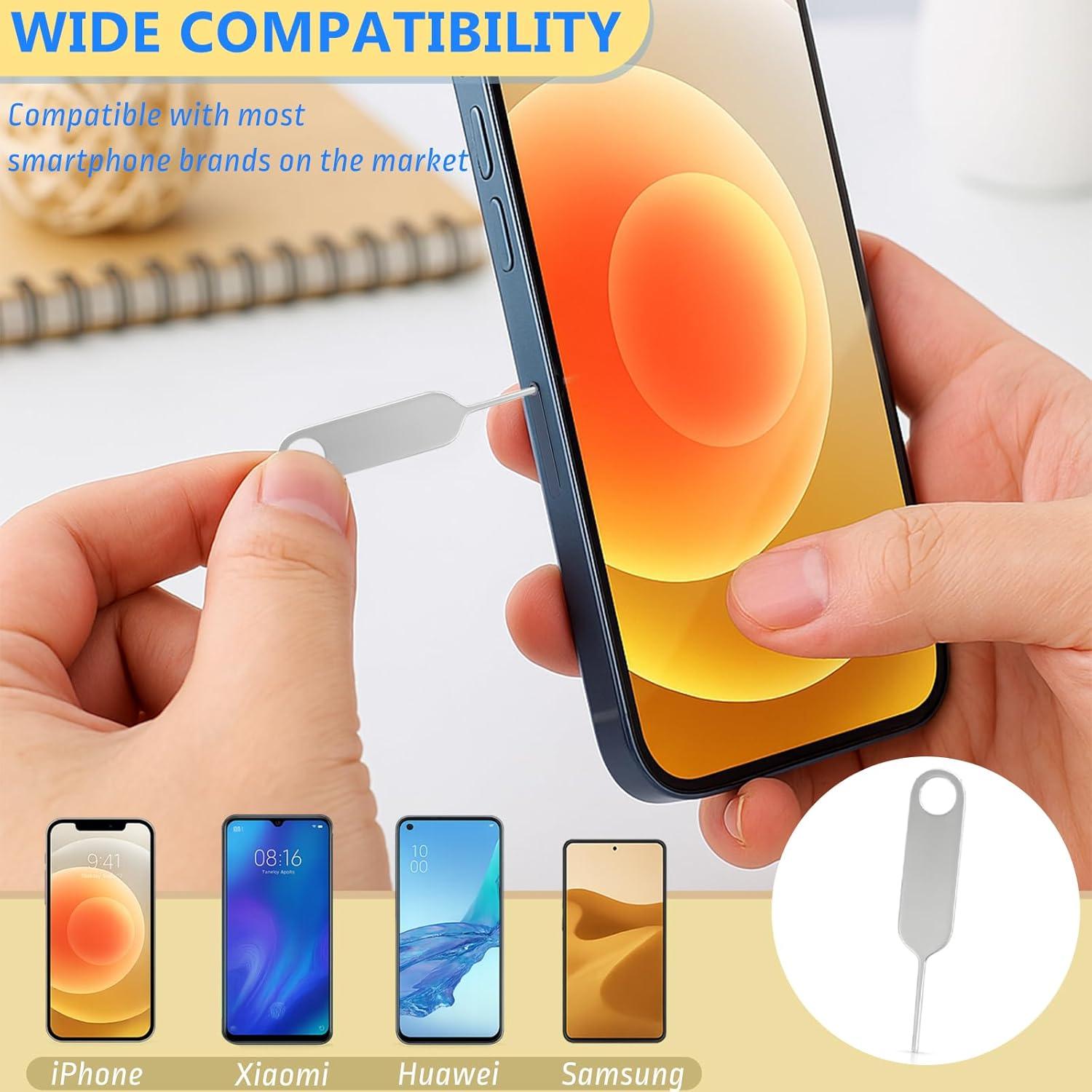 Juego de 3 Piezas de Pin de Expulsión SIM/SD CC117 - Herramienta Universal