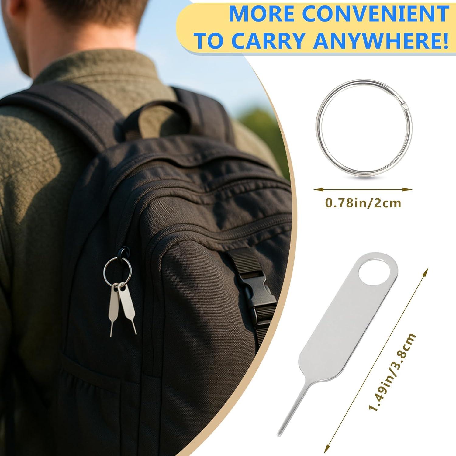 Juego de 3 Piezas de Pin de Expulsión SIM/SD CC117 - Herramienta Universal