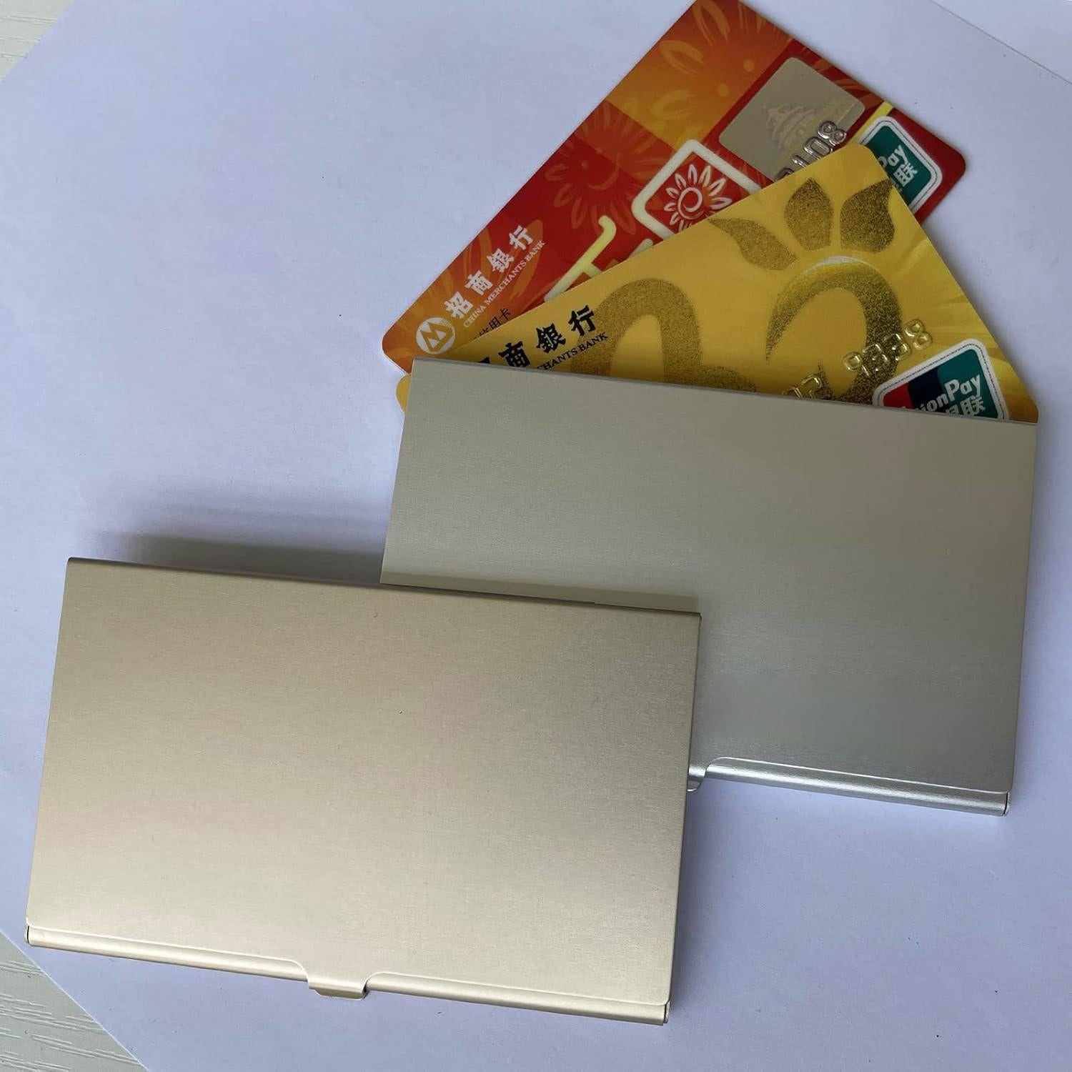 Funda para 6 Tarjetas SIM JAKENHAM Aluminio Plata Ultraligera