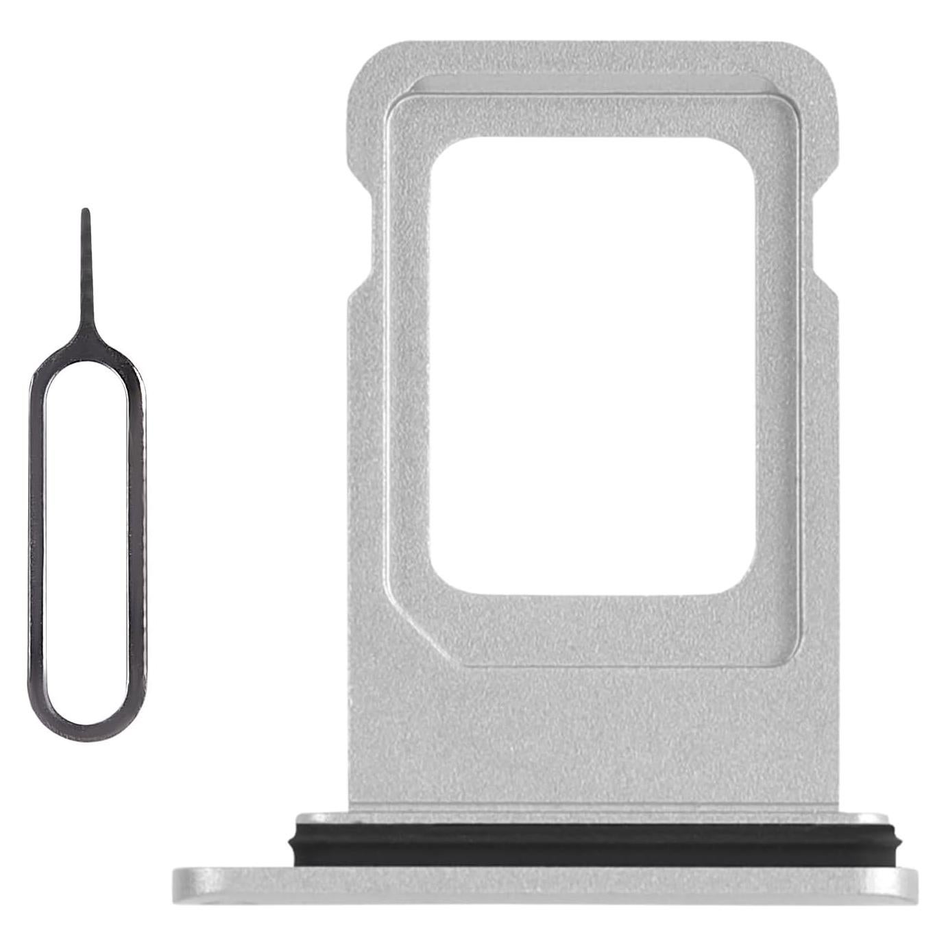 Slot para Tarjeta SIM iPhone XR Risidamoy Plateado con Herramientas