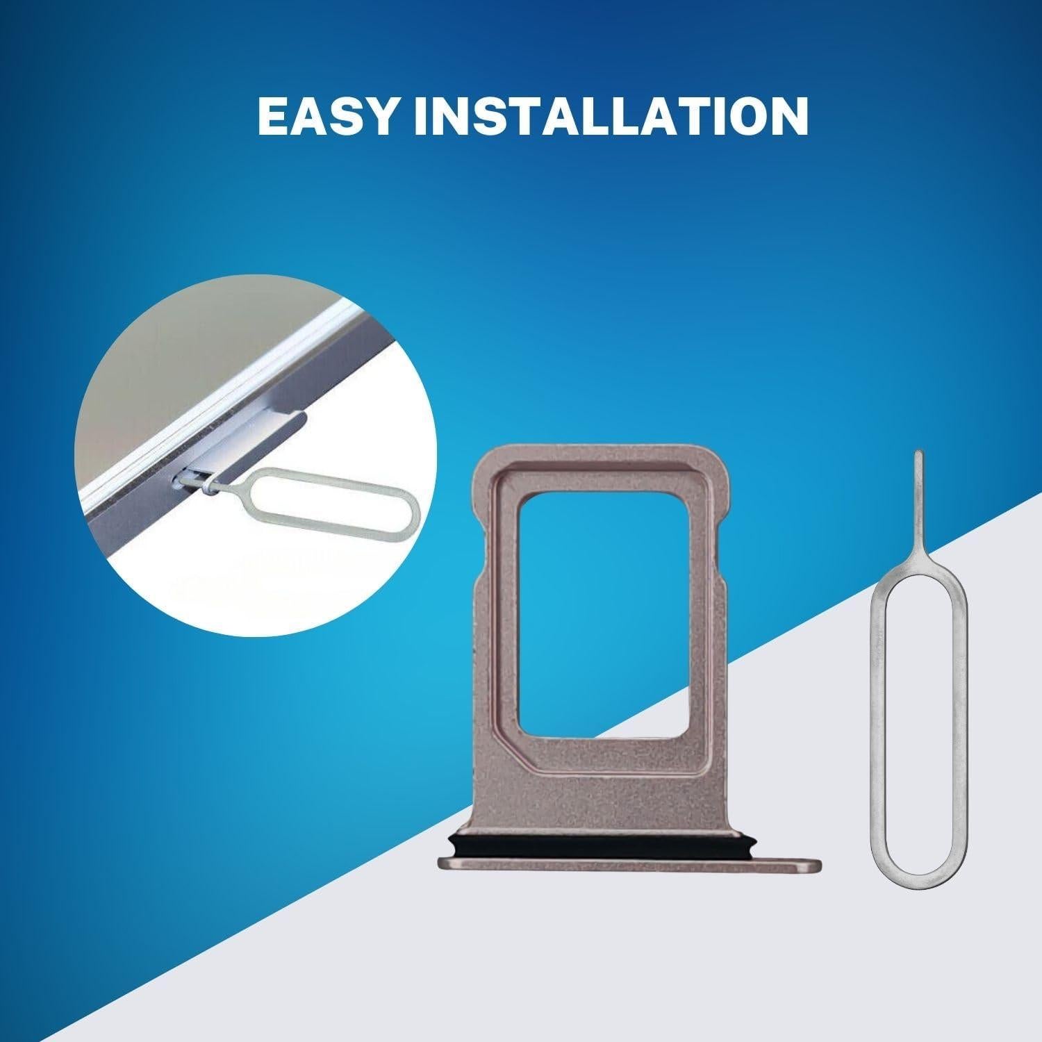 Bandeja SIM Rosa MEEFIX para iPhone 13 - Sello Impermeable