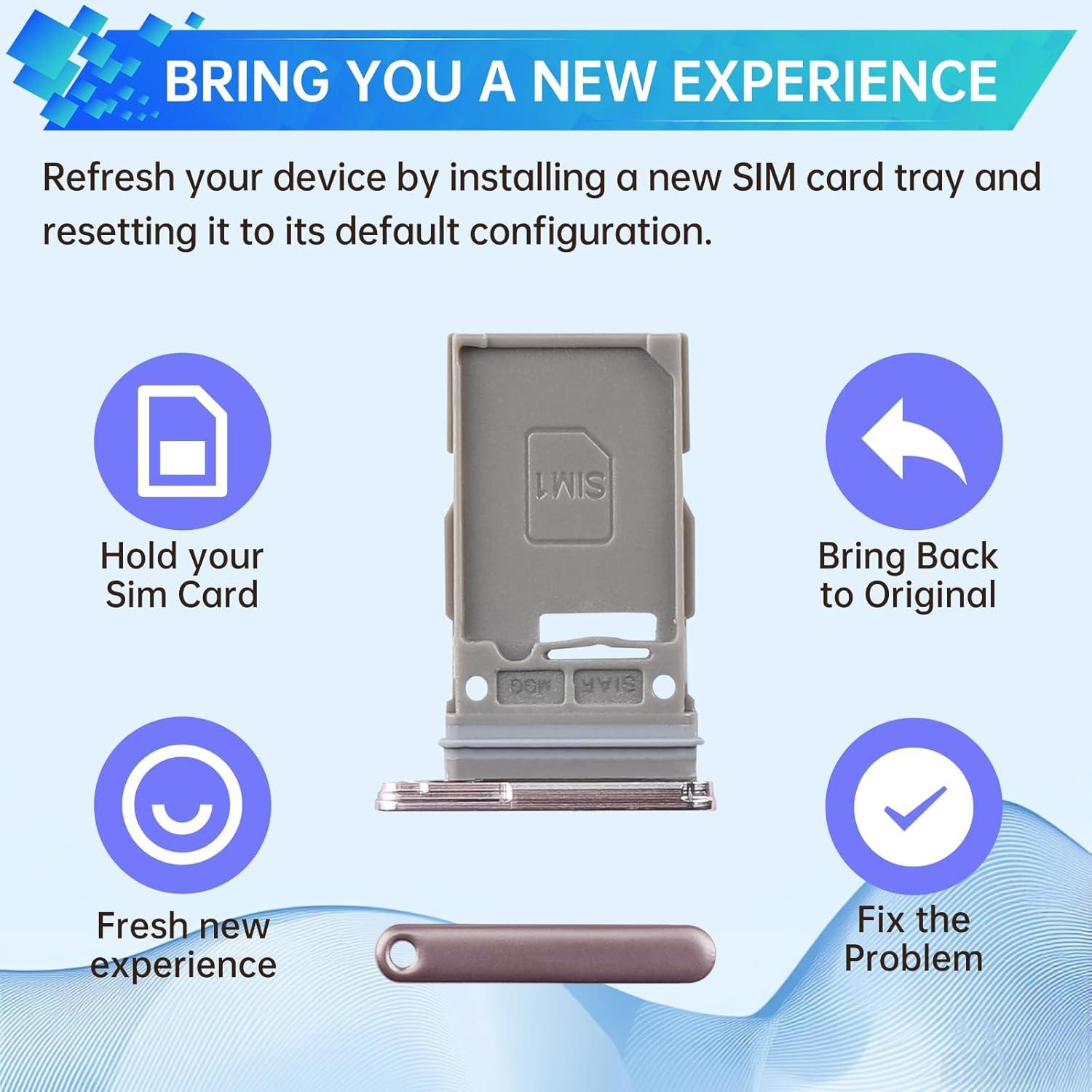 Bandeja de Tarjeta SIM Reemplazo Samsung Galaxy S23+ Plus