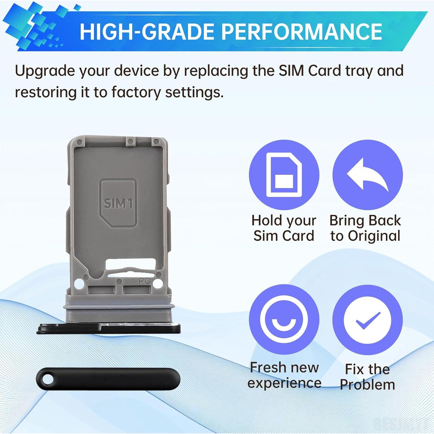 Bandeja de Tarjeta SIM Reemplazo Samsung Galaxy S21 Ultra 5G