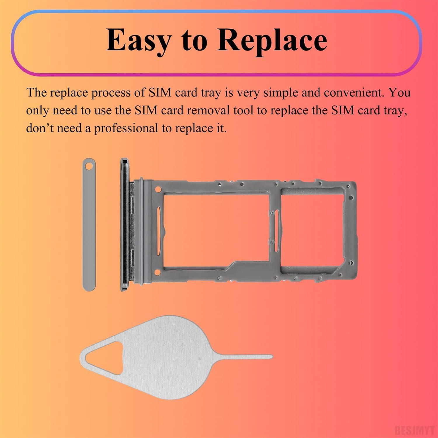 Bandeja SIM Reemplazo Samsung Galaxy Note 10 Plus 5G Aura Glow