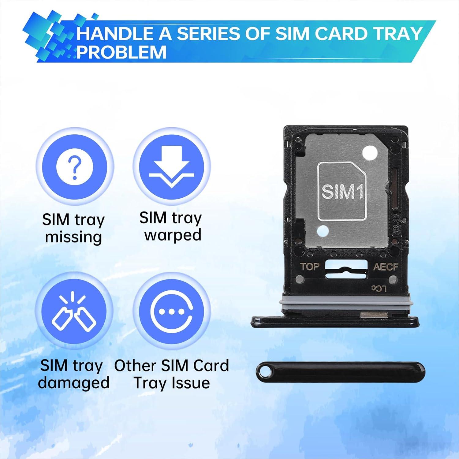 Bandeja de Tarjeta SIM Reemplazo Samsung Galaxy A53 5G Negra