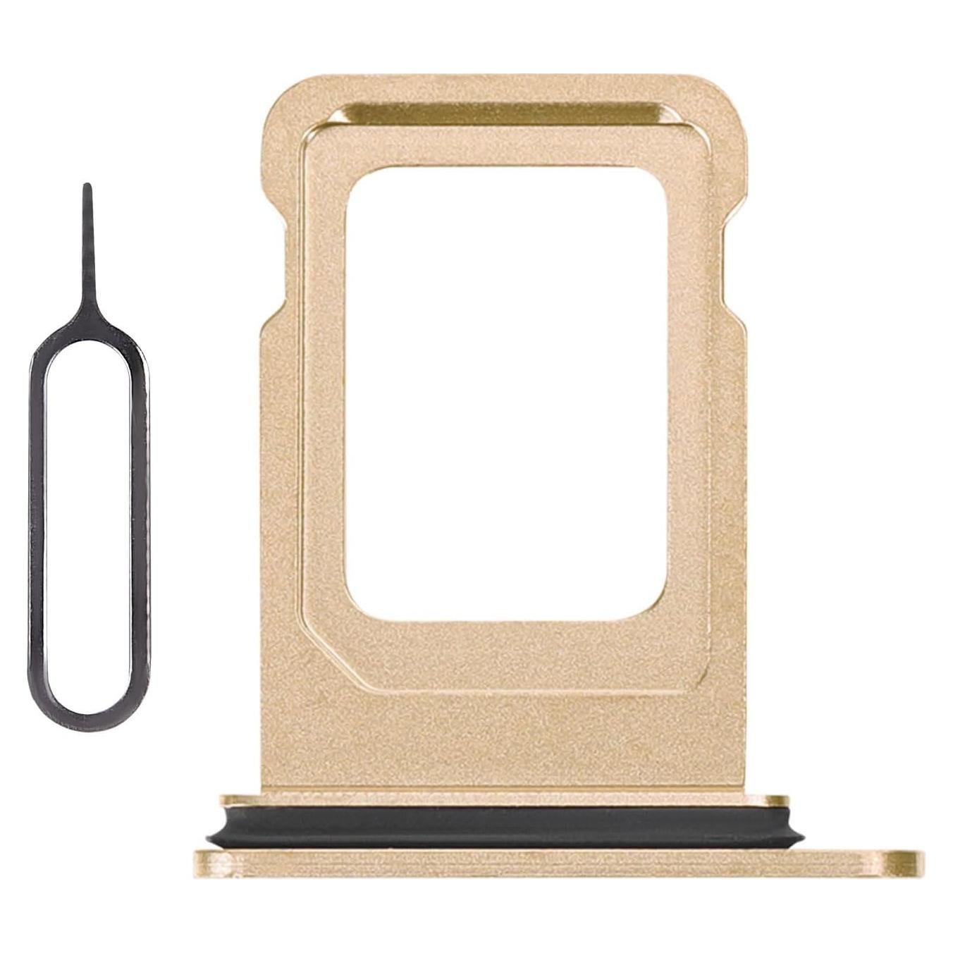 Adaptador de ranura SIM dorado para iPhone 13 Pro Max