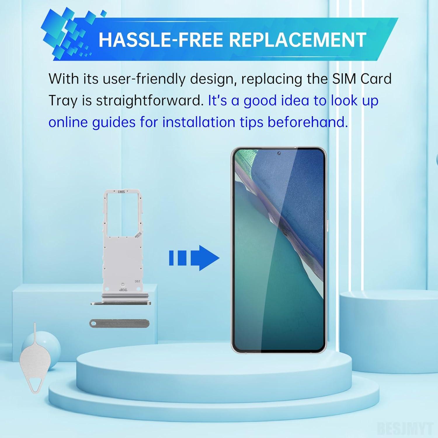 Bandeja para tarjeta SIM Samsung Galaxy Note 20 5G - BESJMYT