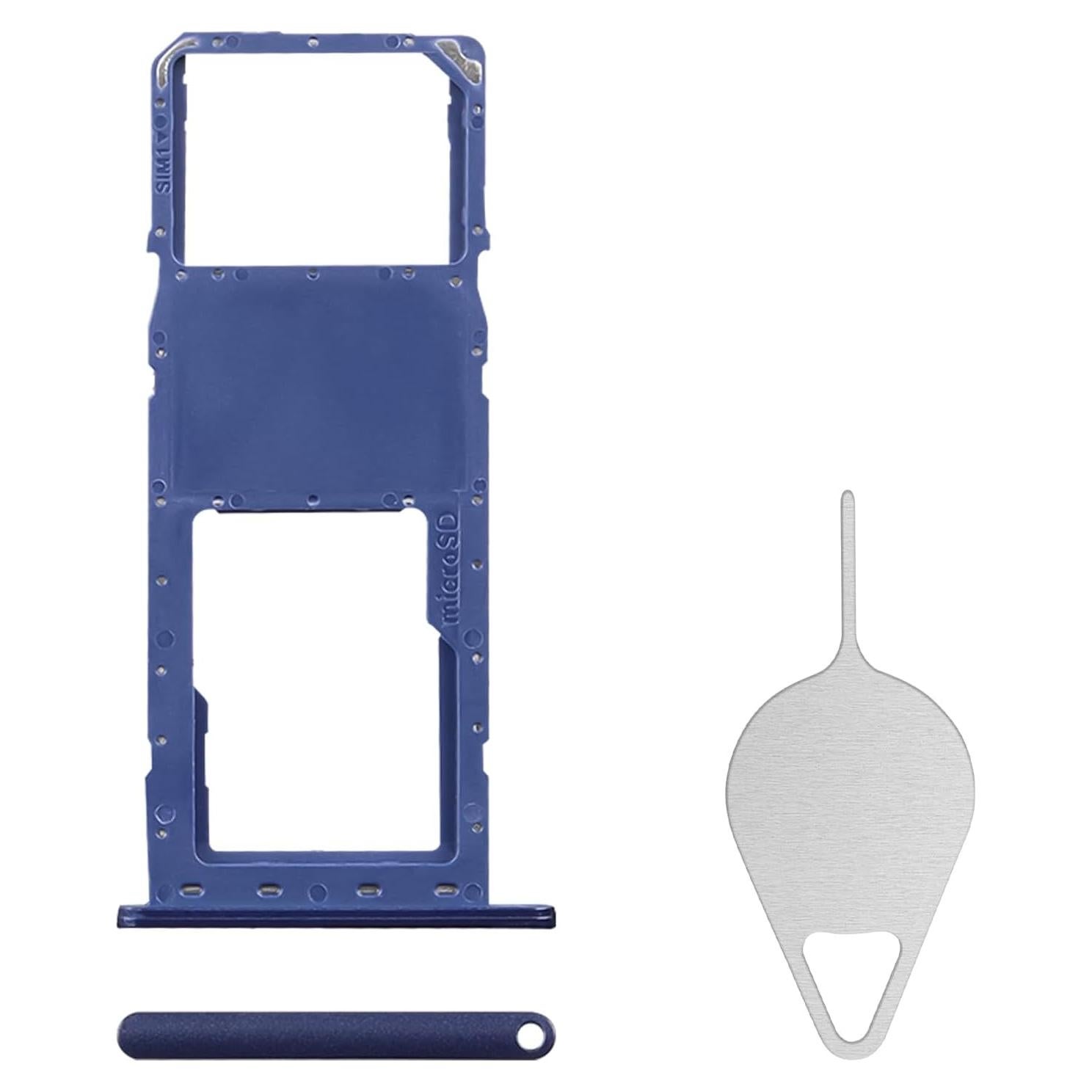 Bandeja de Tarjeta SIM Samsung Galaxy A02s Azul con Herramienta