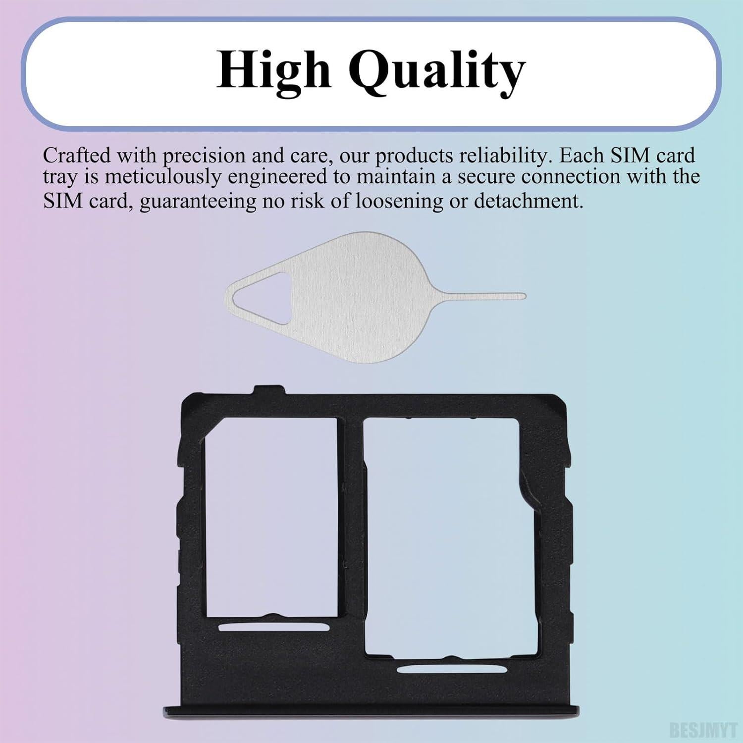 Bandeja de Tarjeta SIM para Samsung Galaxy A32 5G Negra