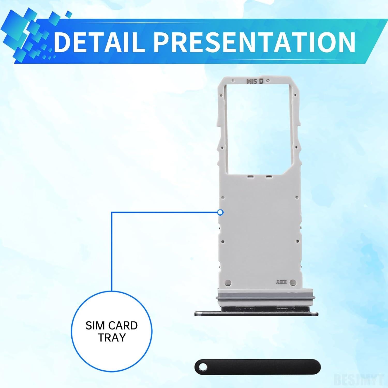 Bandeja para tarjeta SIM Samsung Galaxy Note 10 Negra