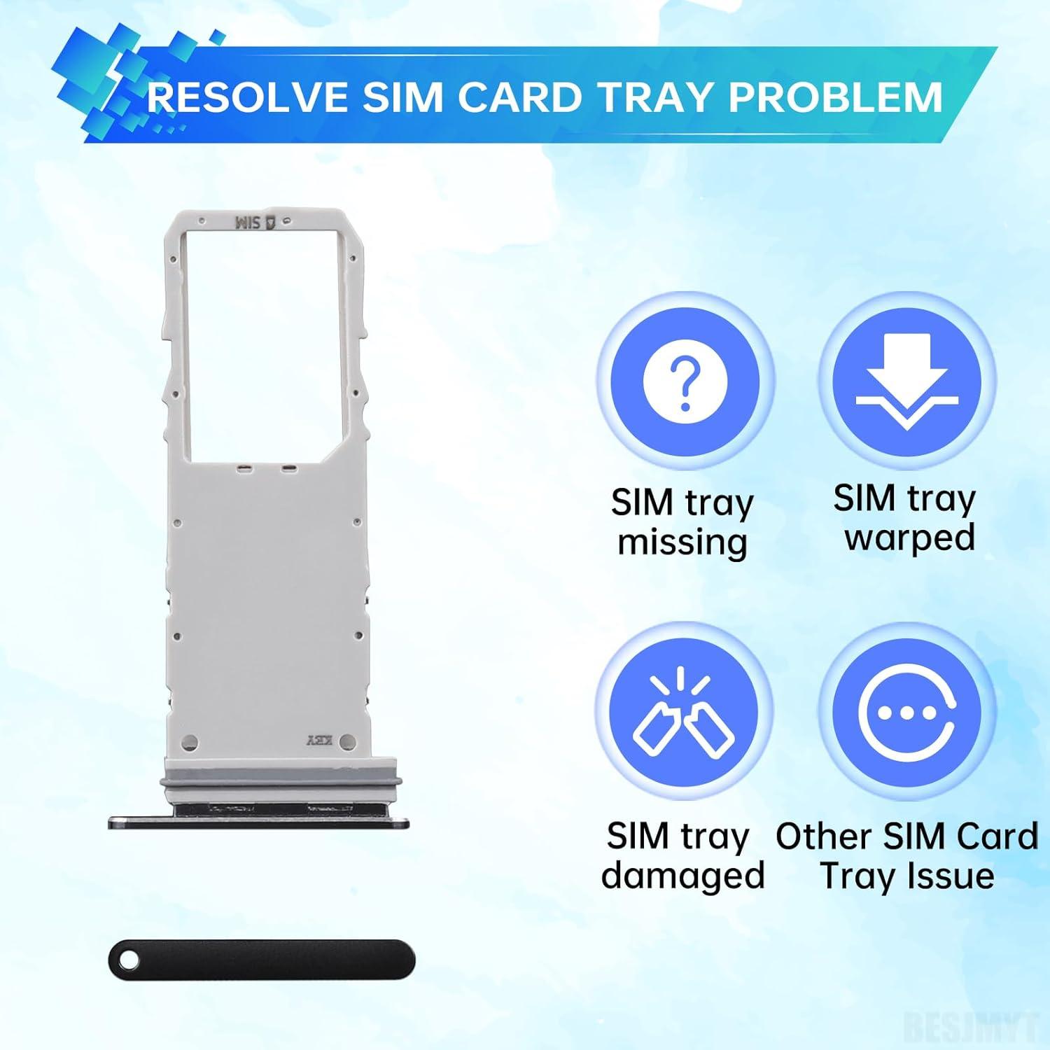 Bandeja para tarjeta SIM Samsung Galaxy Note 10 Negra