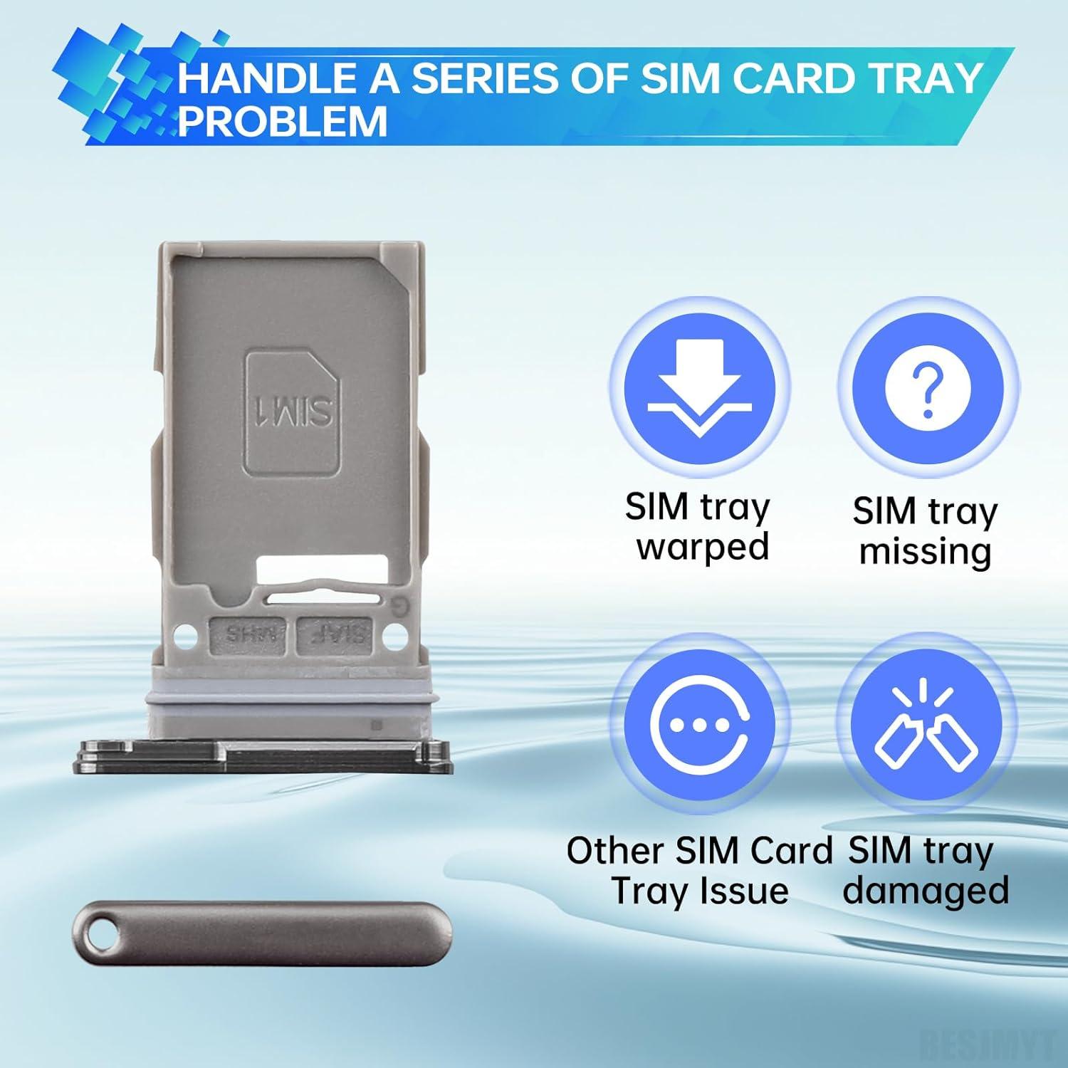 Bandeja de tarjeta SIM Samsung Galaxy S23 Ultra Verde