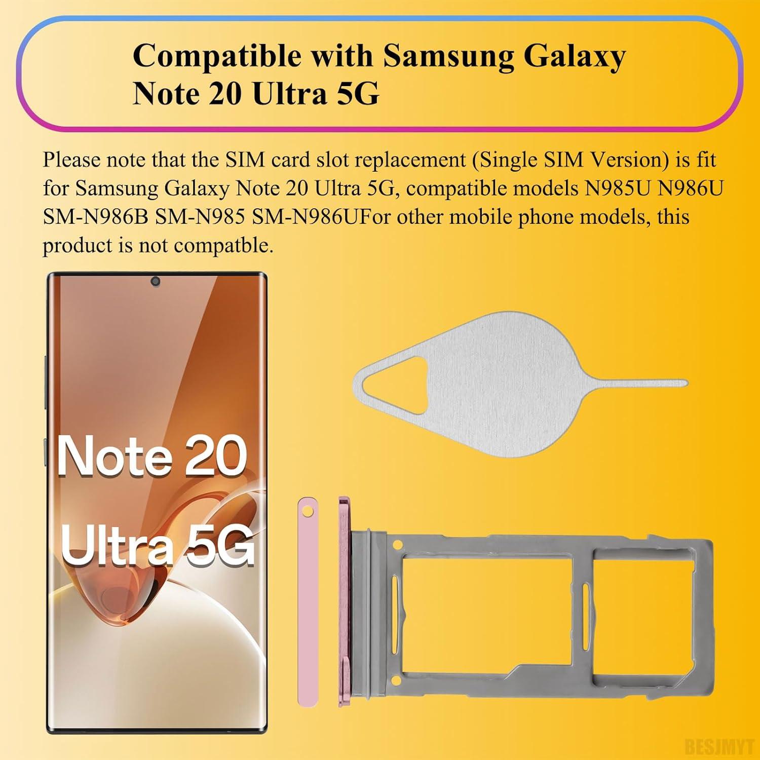 Bandeja de Tarjeta SIM para Samsung Galaxy Note 20 Ultra 5G