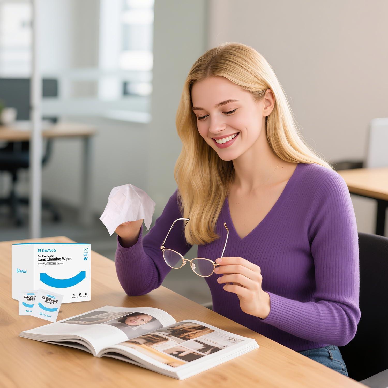 Toallitas de Limpieza SmoTecQ 180 Unidades + 2 Paños Microfibra