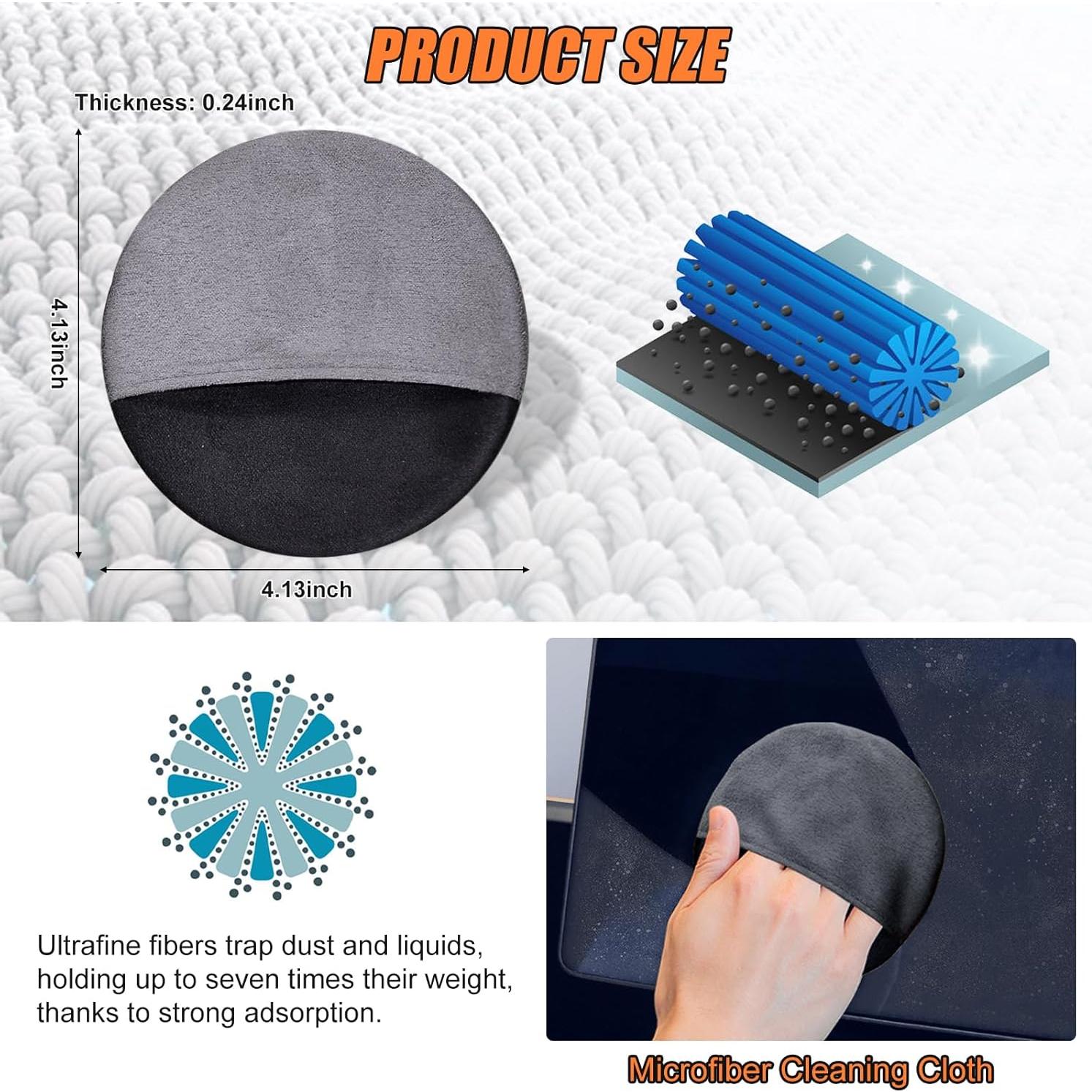 Toallitas de Limpieza para Pantallas de Automóvil ElekTonny