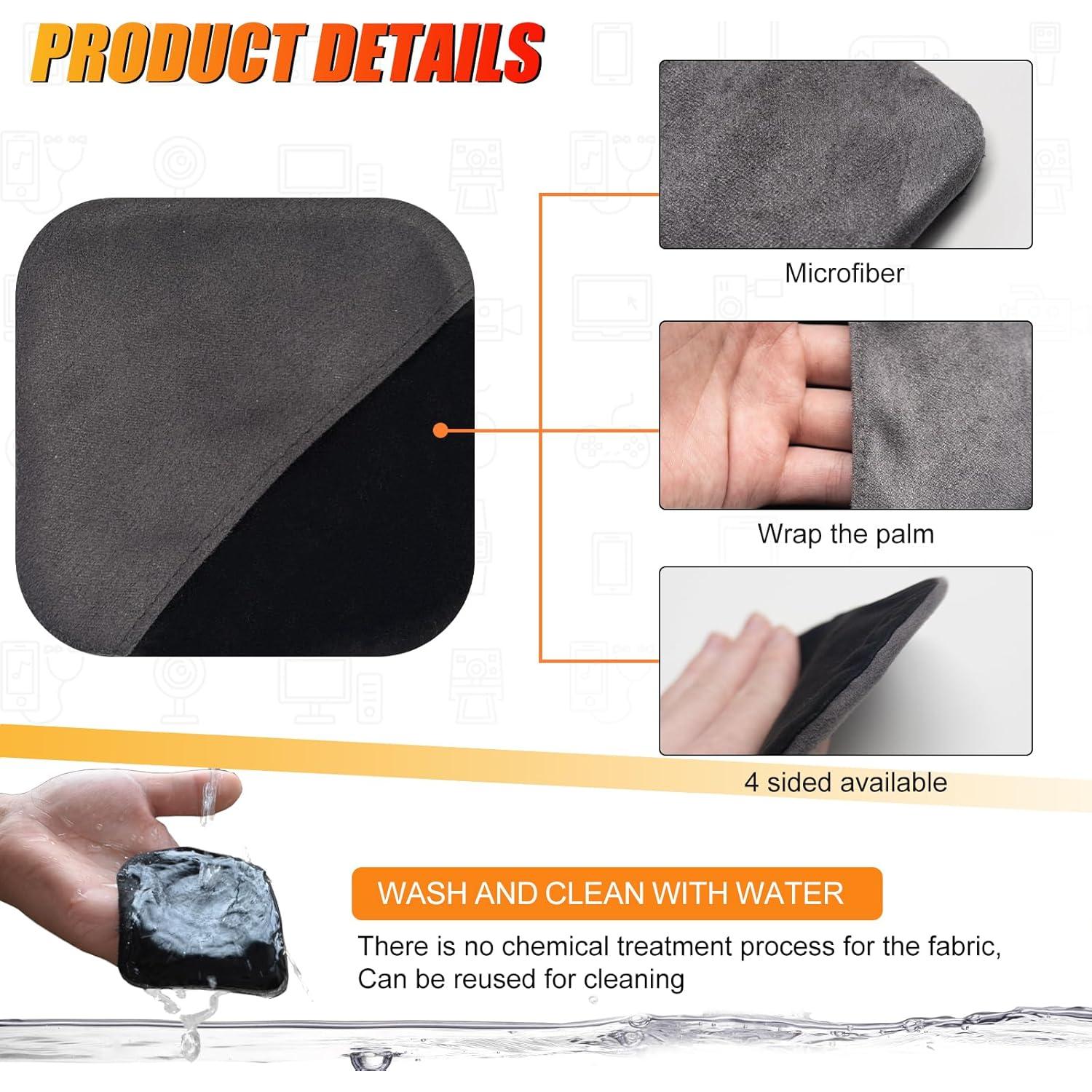 Limpiador de Pantallas de Coche SuperKaKa - Paño Microfibra Gris