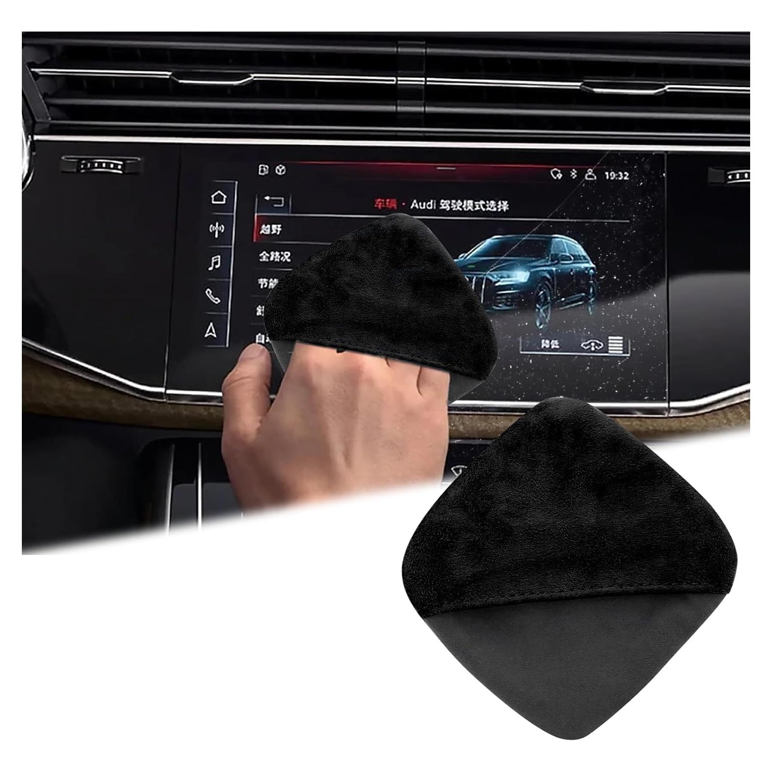 Paño Limpiador de Pantallas BFXM 10x10cm Microfibra Negro