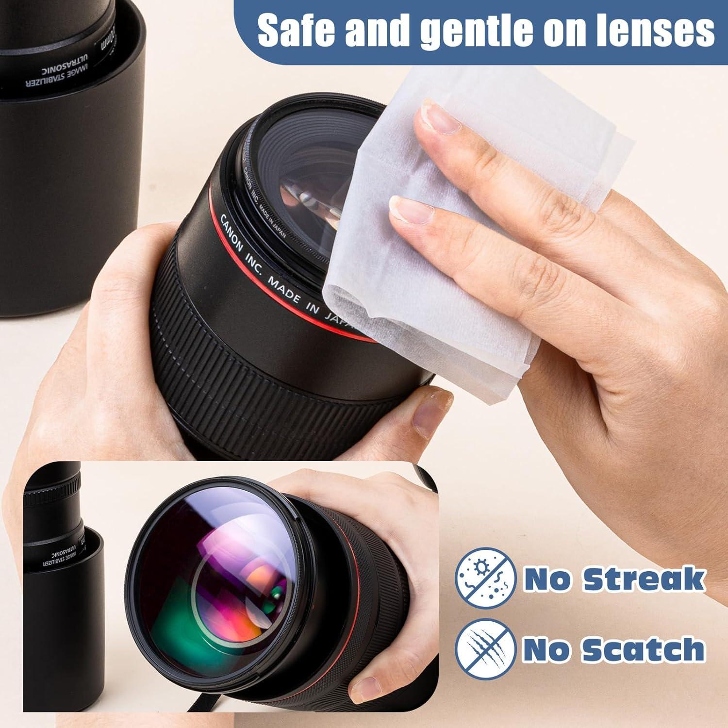 Toallitas Limpiadoras de Gafas Navona - 800 Piezas Prehumedecidas