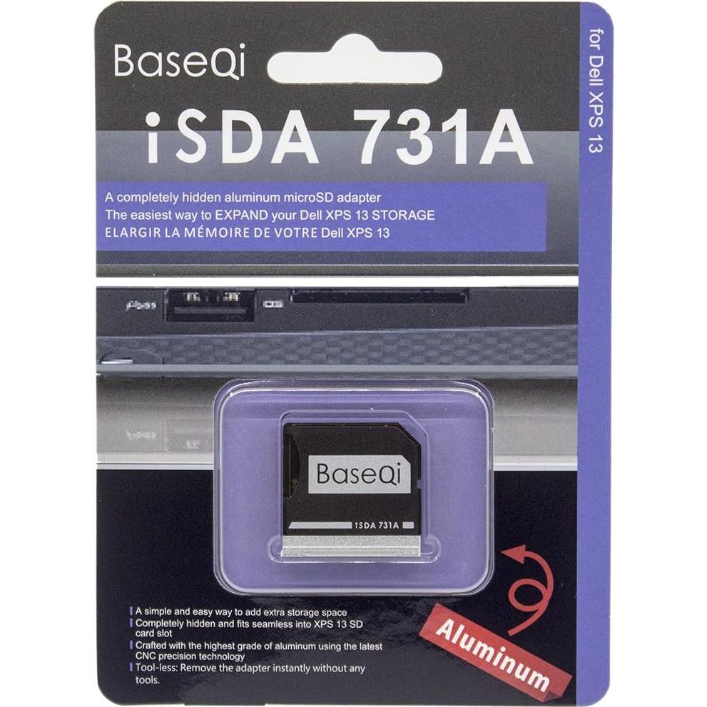 Adaptador microSD BaseQi para Dell XPS 13 - Aluminio, 1TB