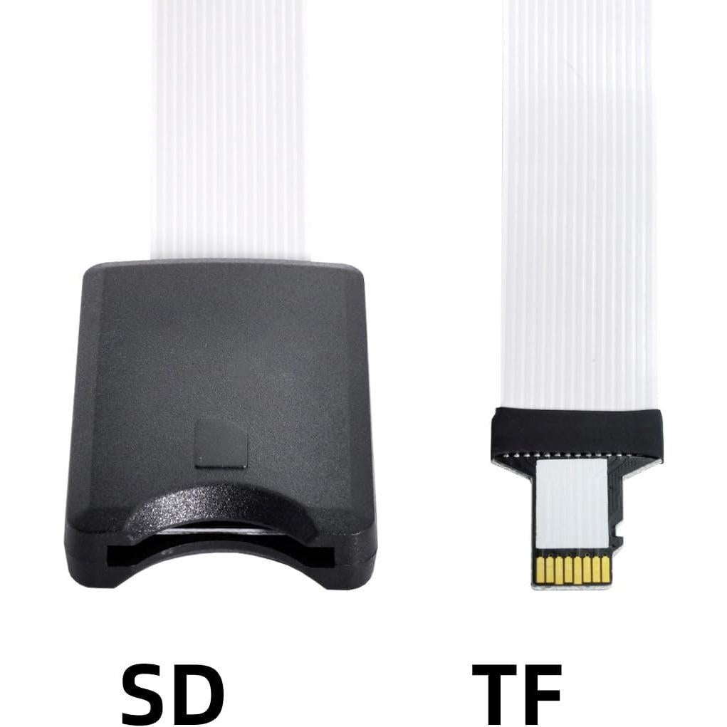 Cable Extensión Micro-SD TF Macho a Hembra 25cm cablecc