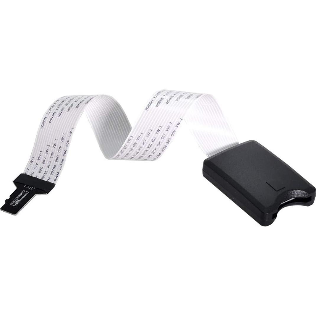 Cable Extensión Micro-SD TF Macho a Hembra 25cm cablecc