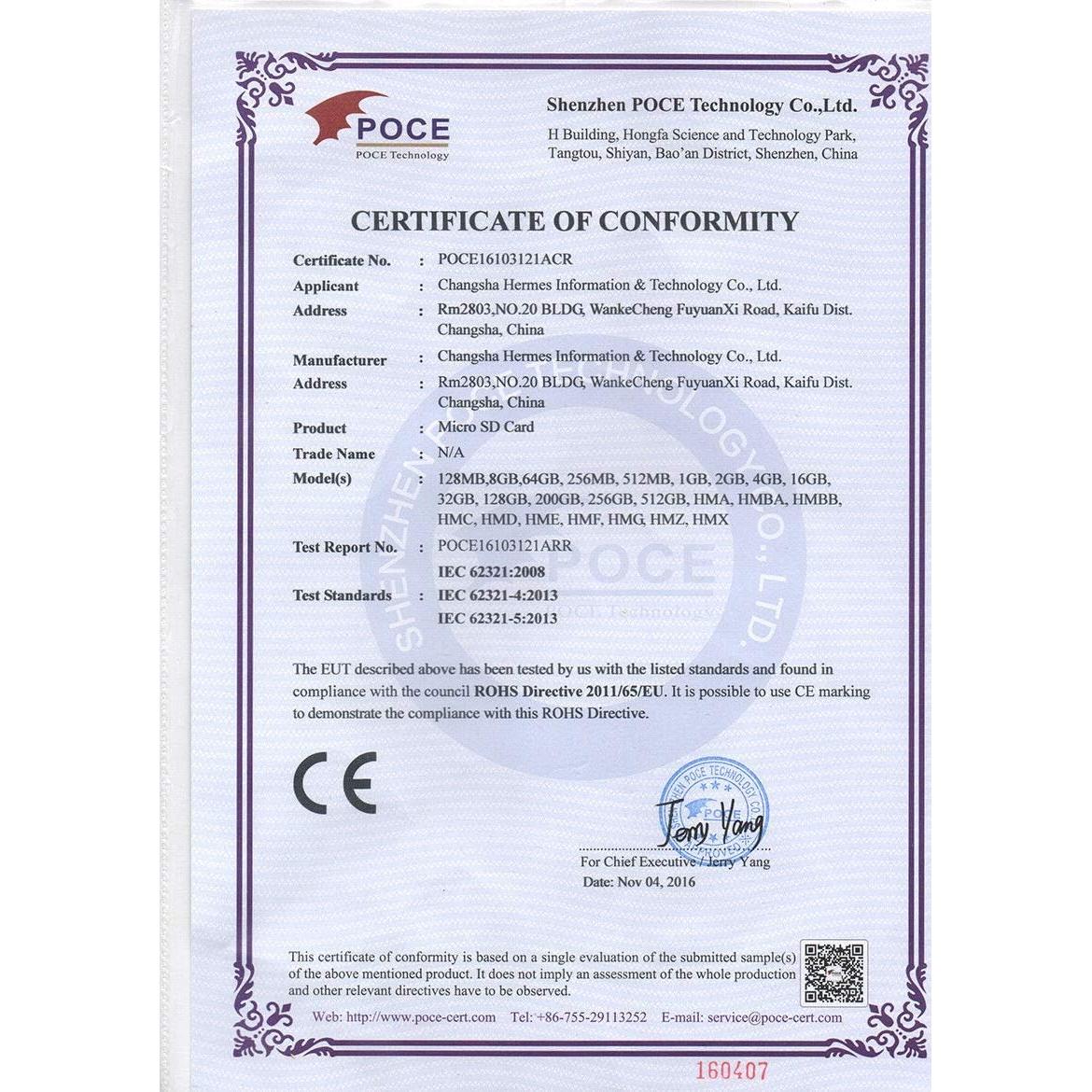 Paquete de 5 Tarjetas Micro SD 2GB Cloudisk C6 con Adaptador