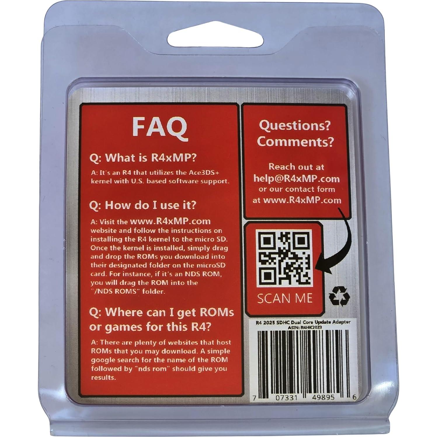 Adaptador R4 2025 para Nintendo DS/DSi/2DS/3DS - HawkinsTechParts