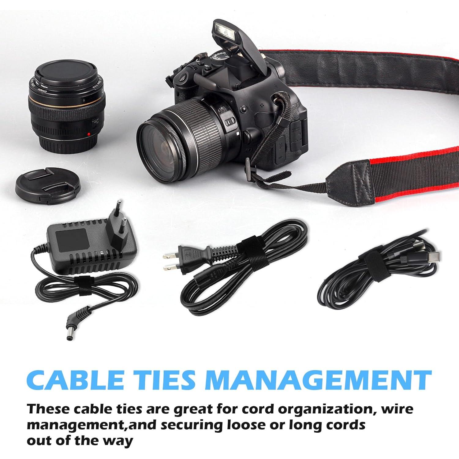 70 Bridas Reutilizables GDSZ LAERSI 15 cm Organizador de Cables