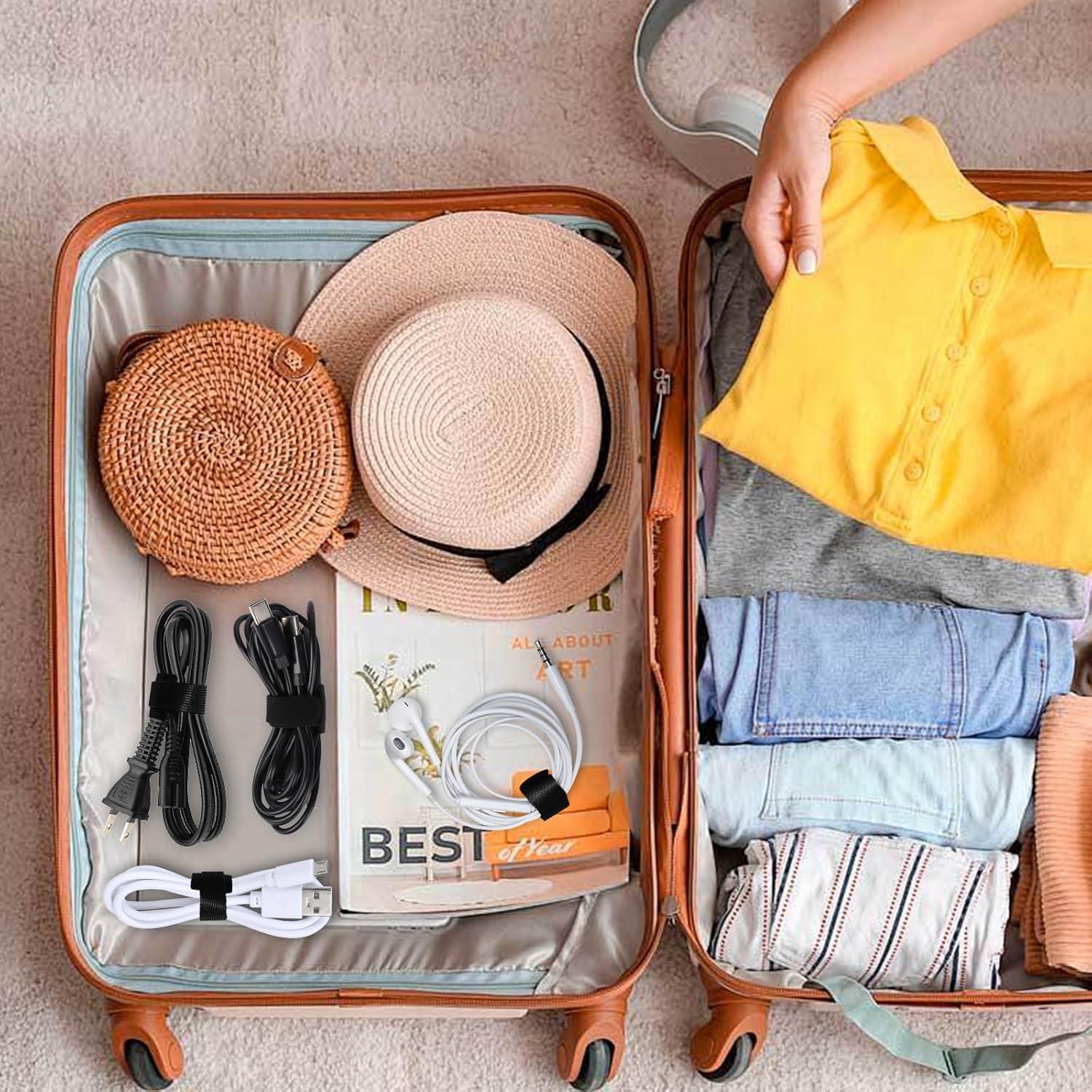 70 Bridas Reutilizables GDSZ LAERSI 15 cm Organizador de Cables