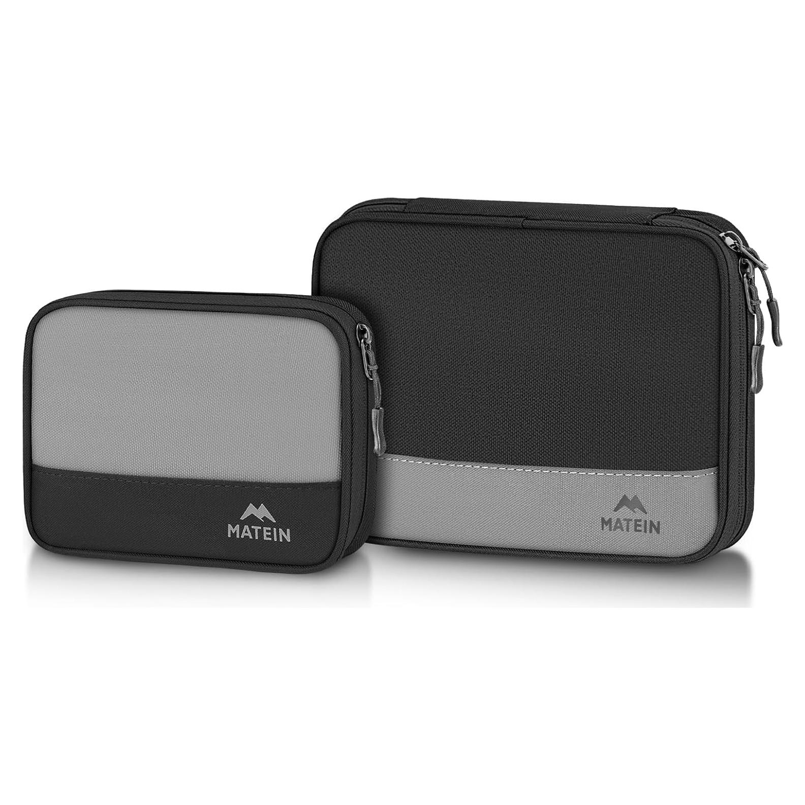 MATEIN Estuche Organizador de Cables 2 Pack Resistente al Agua