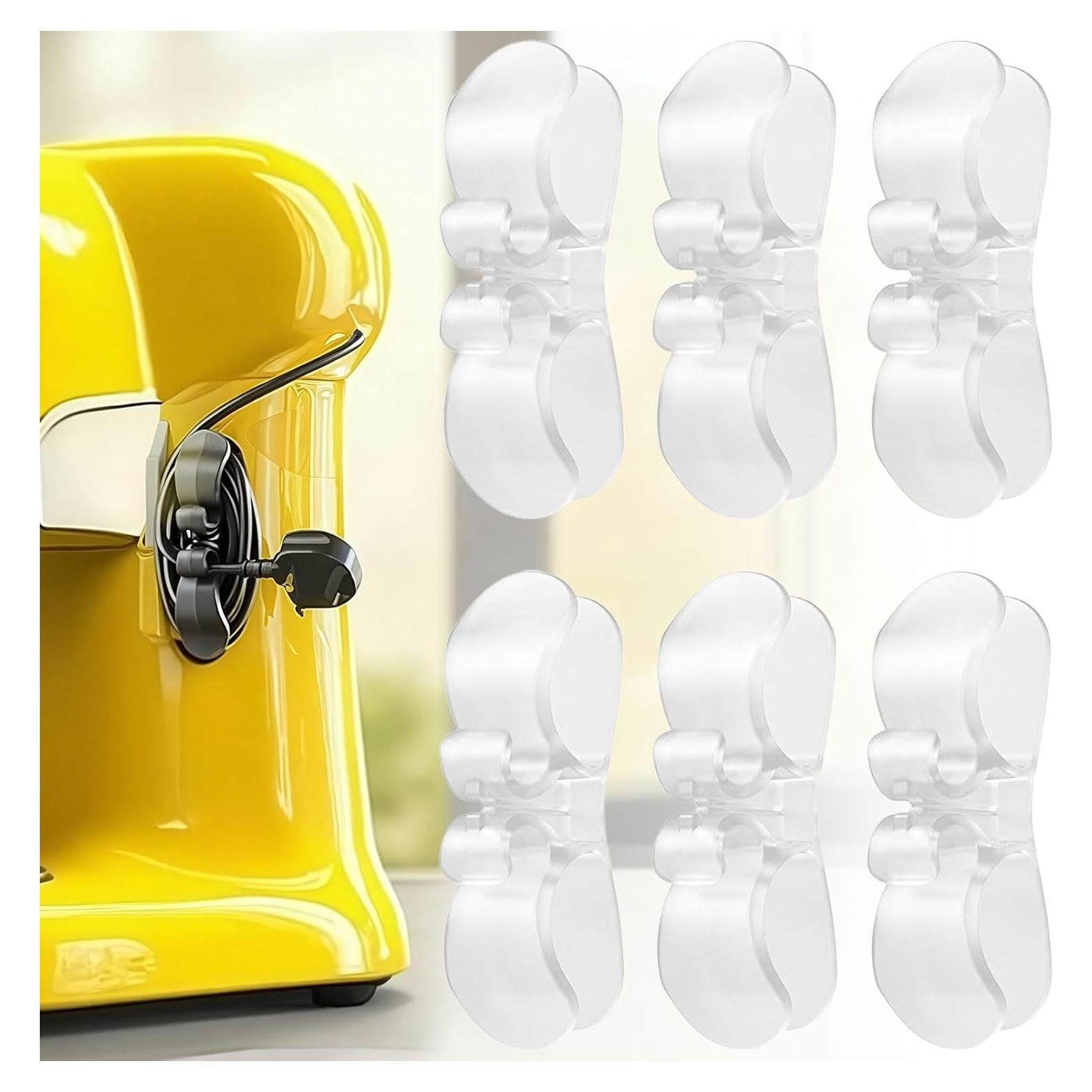 Organizador de Cables Mejorado Omifora - 6 Piezas, Silicona