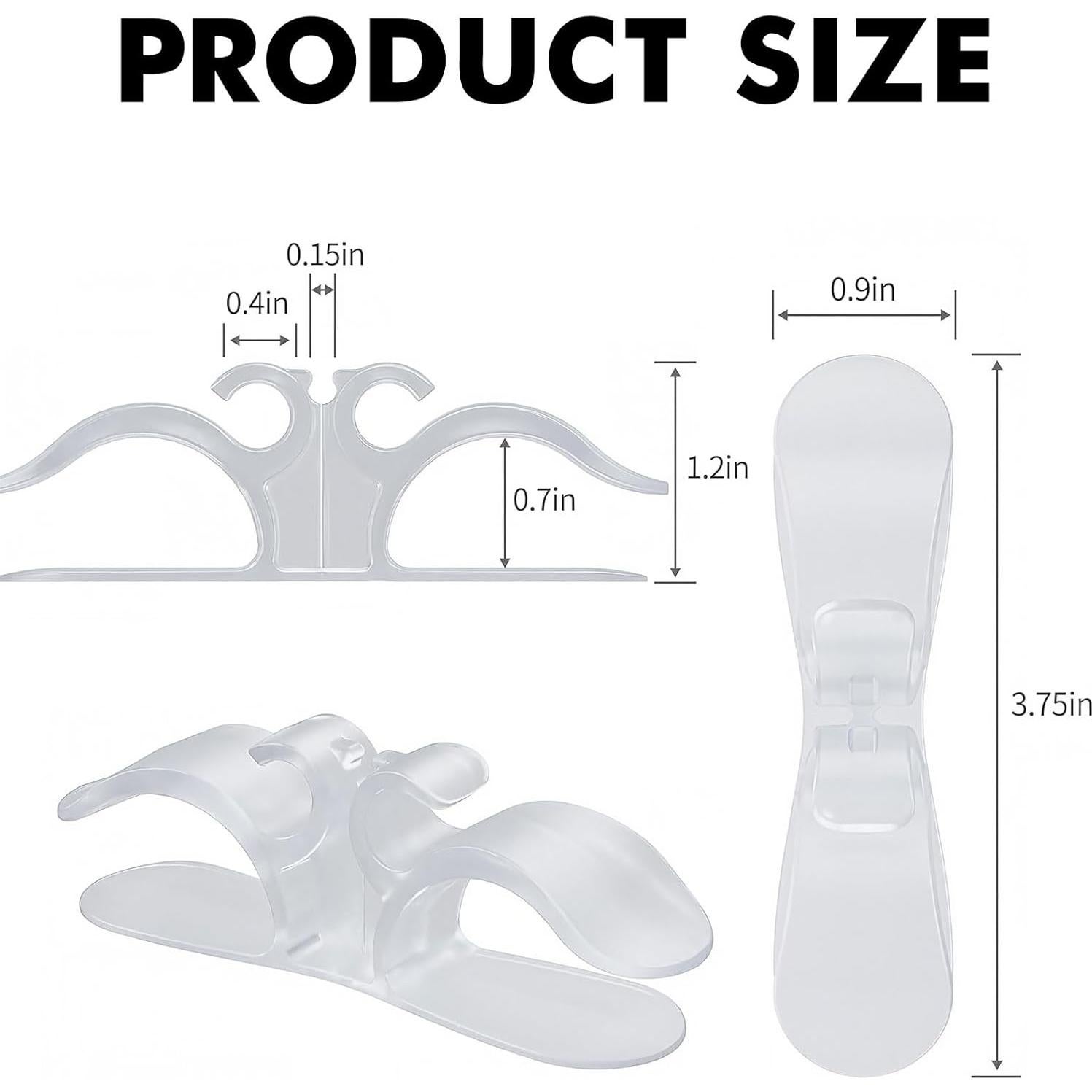 Organizador de Cables Mejorado Omifora - 6 Piezas, Silicona