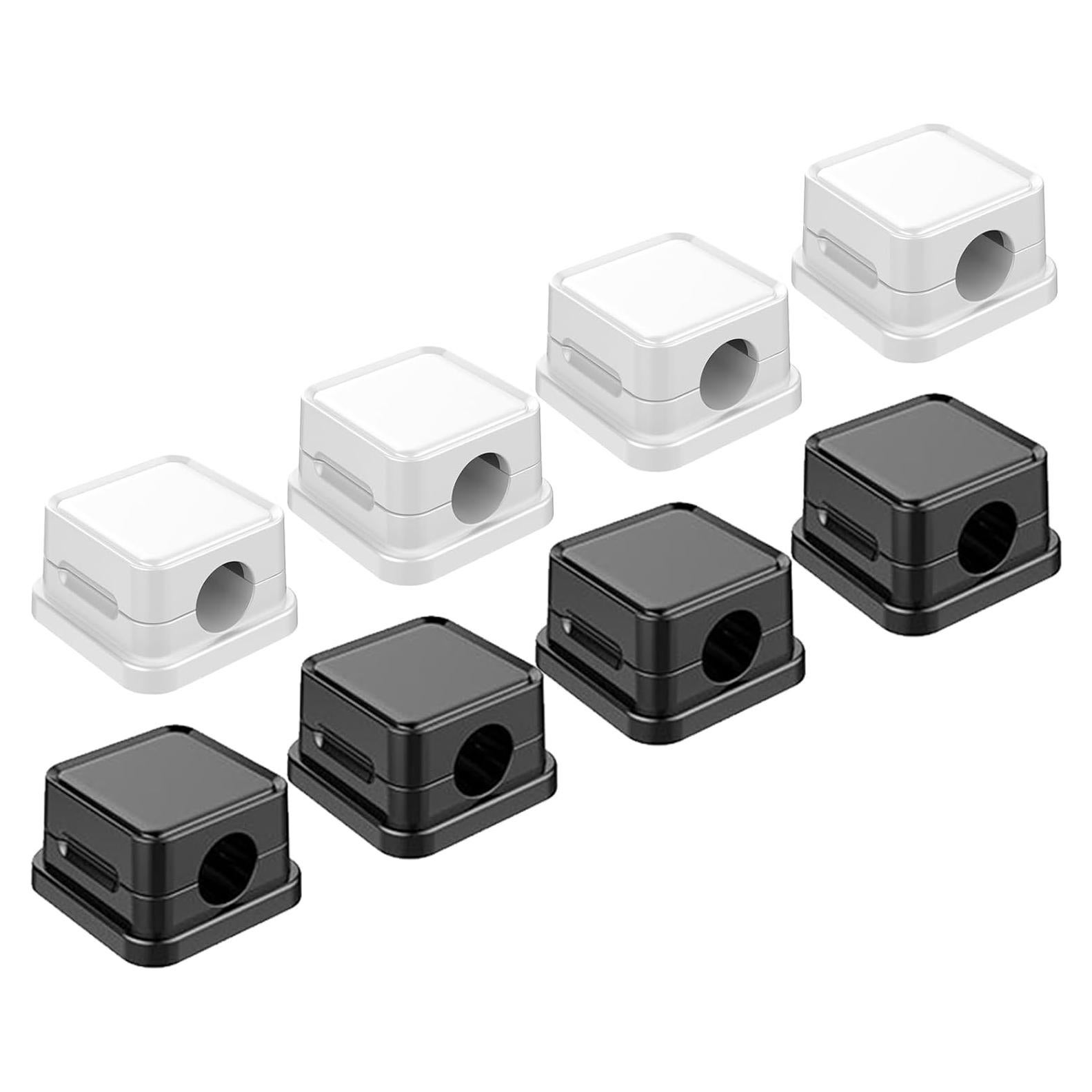 Organizador de Cables 8 Piezas Lletfun - Soporte para Escritorio y Mesita