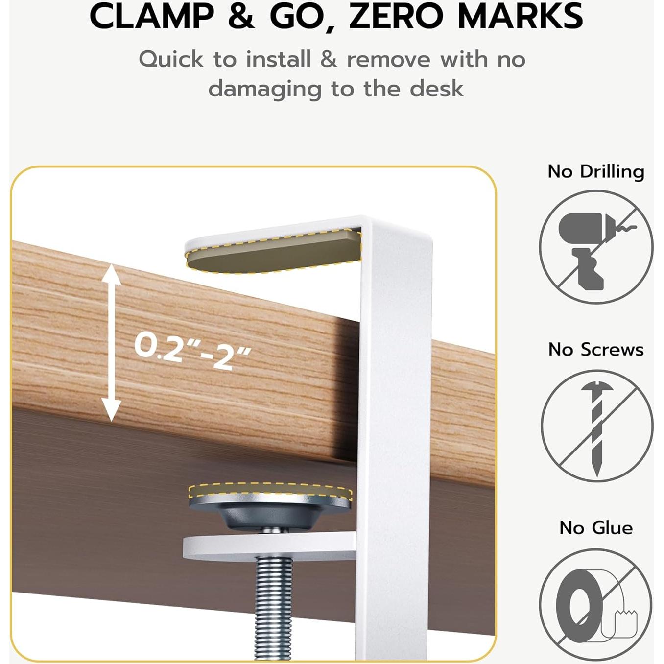 Bandeja de Gestión de Cables ARES Extensible 43-73 cm Blanca