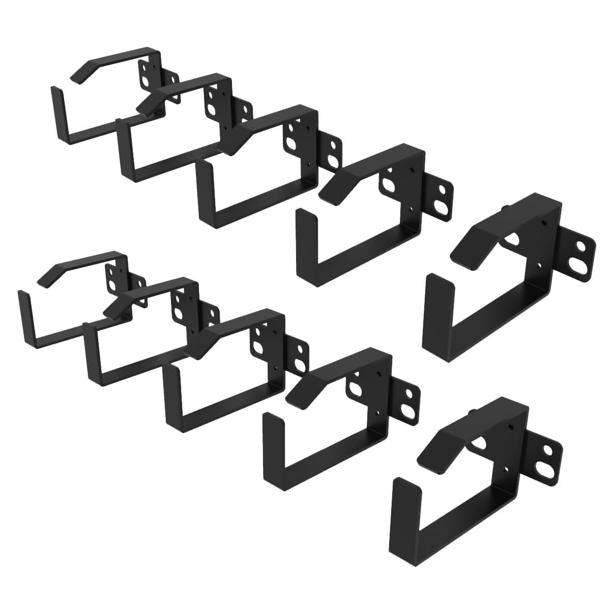 Paquete de 10 Ganchos D-Ring Youbang para Gestión de Cables 44x68.5mm