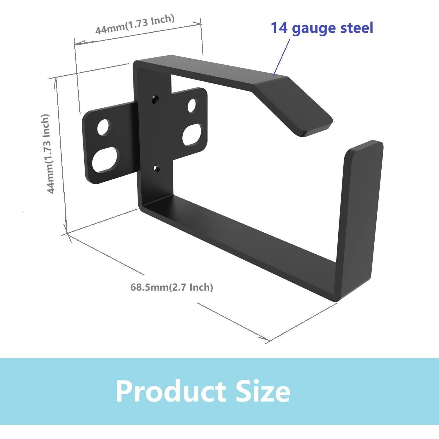Paquete de 10 Ganchos D-Ring Youbang para Gestión de Cables 44x68.5mm