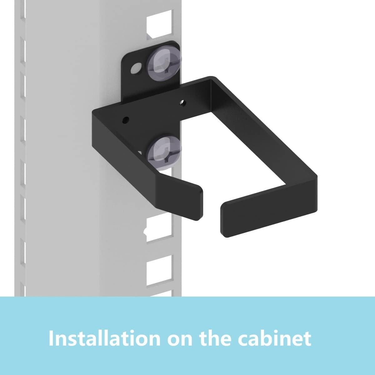 Paquete de 10 Ganchos D-Ring Youbang para Gestión de Cables 44x68.5mm