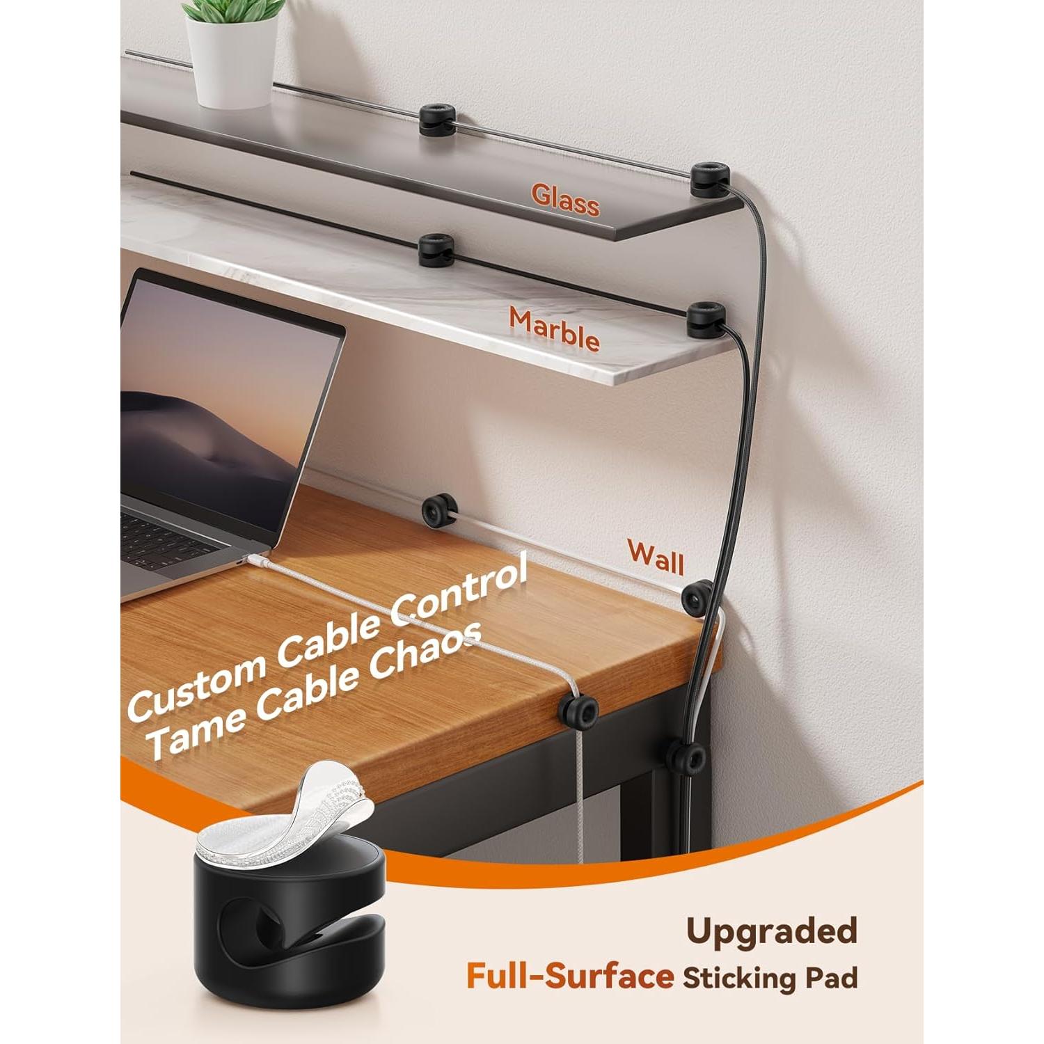 Organizador de Cables JOYROOM Clips de Silicona 8 Pack