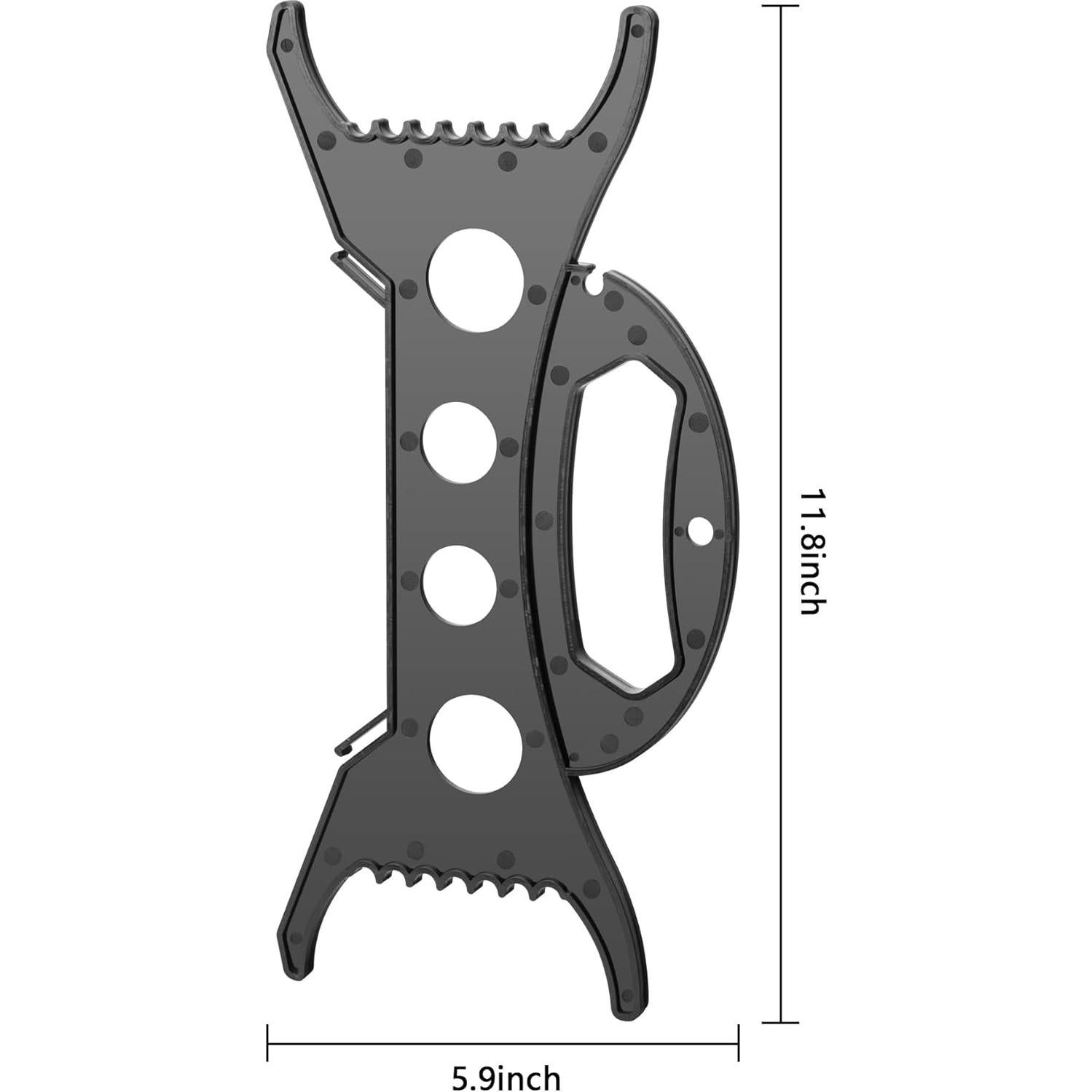Soporte de Almacenamiento de Cables Codree 4 Pcs 30 cm