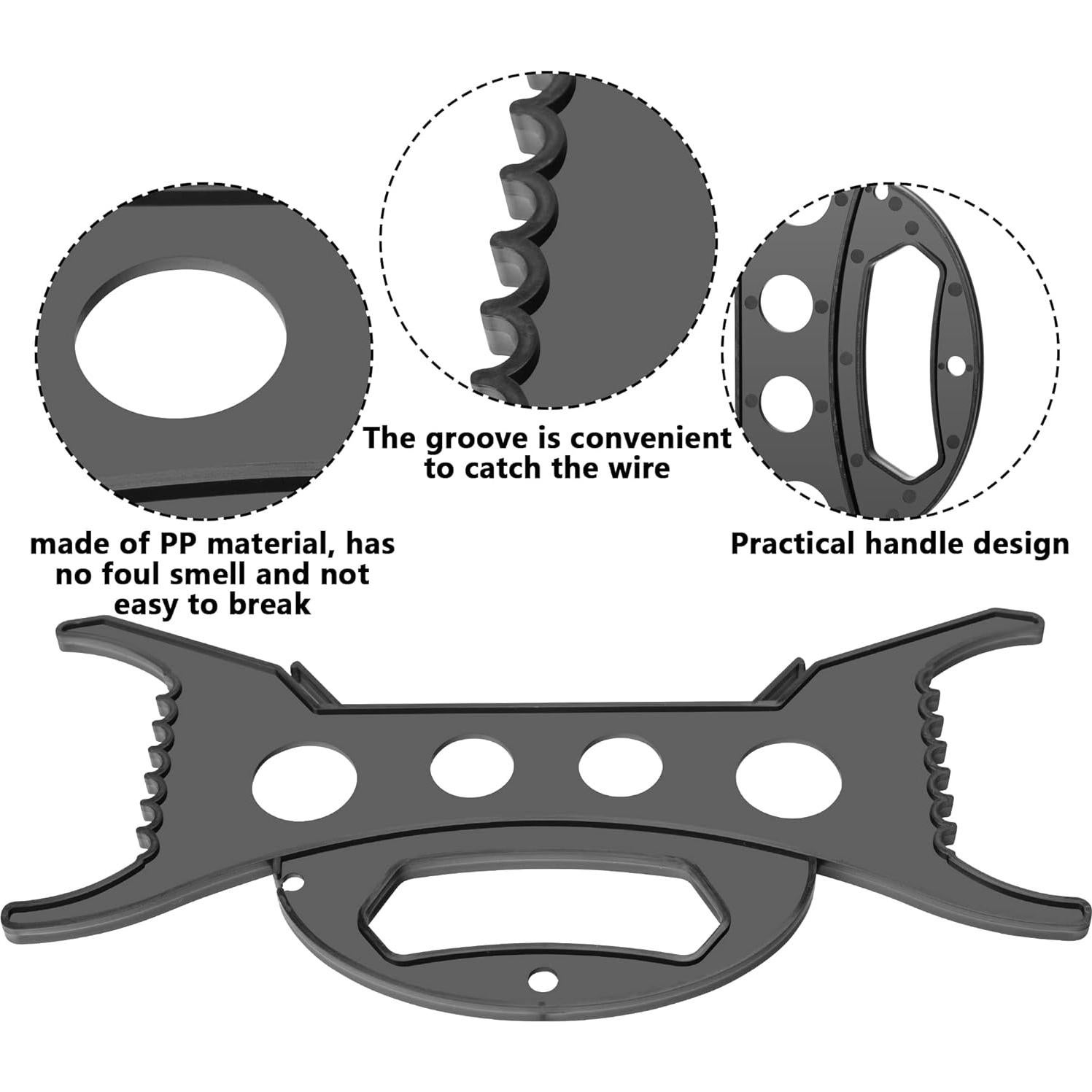 Soporte de Almacenamiento de Cables Codree 4 Pcs 30 cm