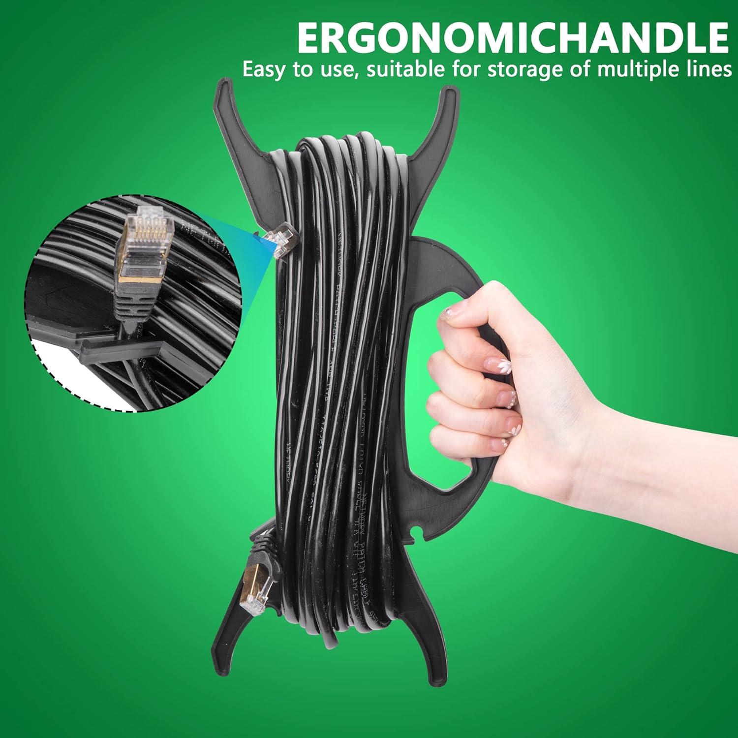 Soporte de Almacenamiento de Cables Codree 4 Pcs 30 cm