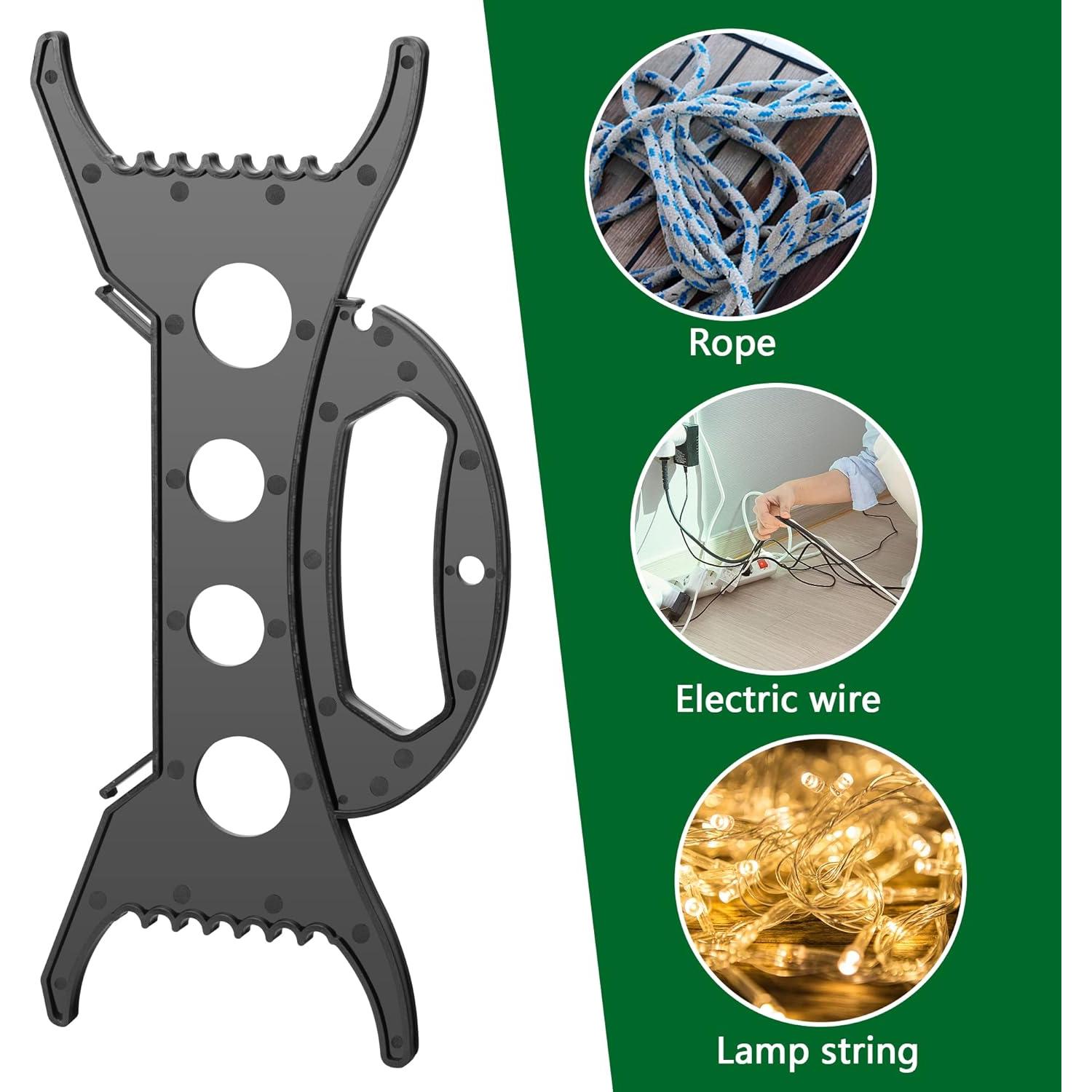 Soporte de Almacenamiento de Cables Codree 4 Pcs 30 cm