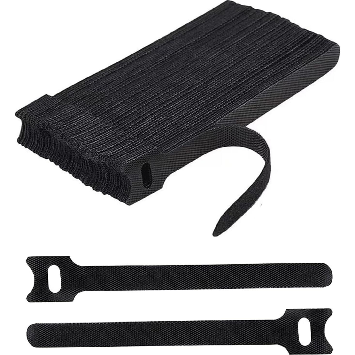 Correas Reutilizables de Velcro FJSENR 15.24 cm - 100 Piezas
