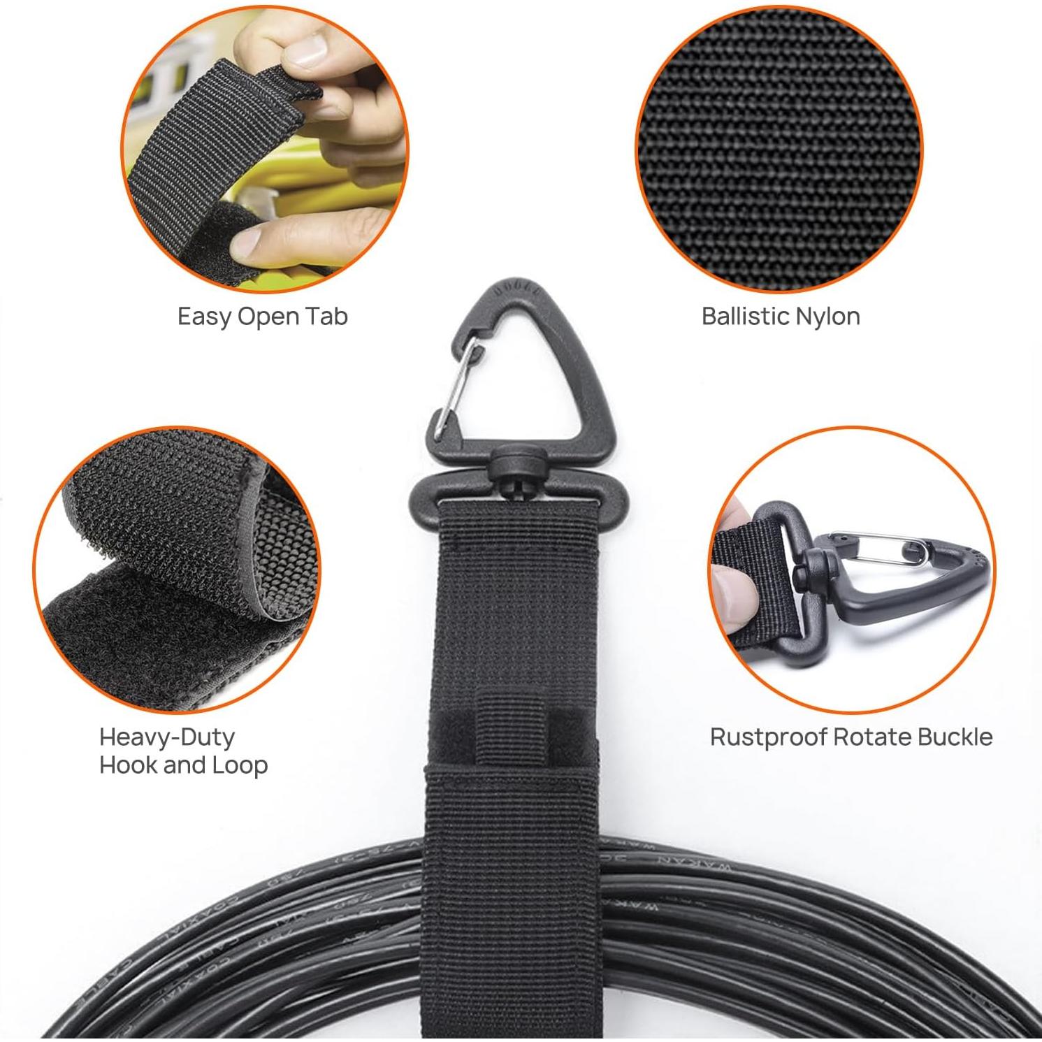 Correas de Almacenamiento Ditar - Organizador de Cables 6 Piezas