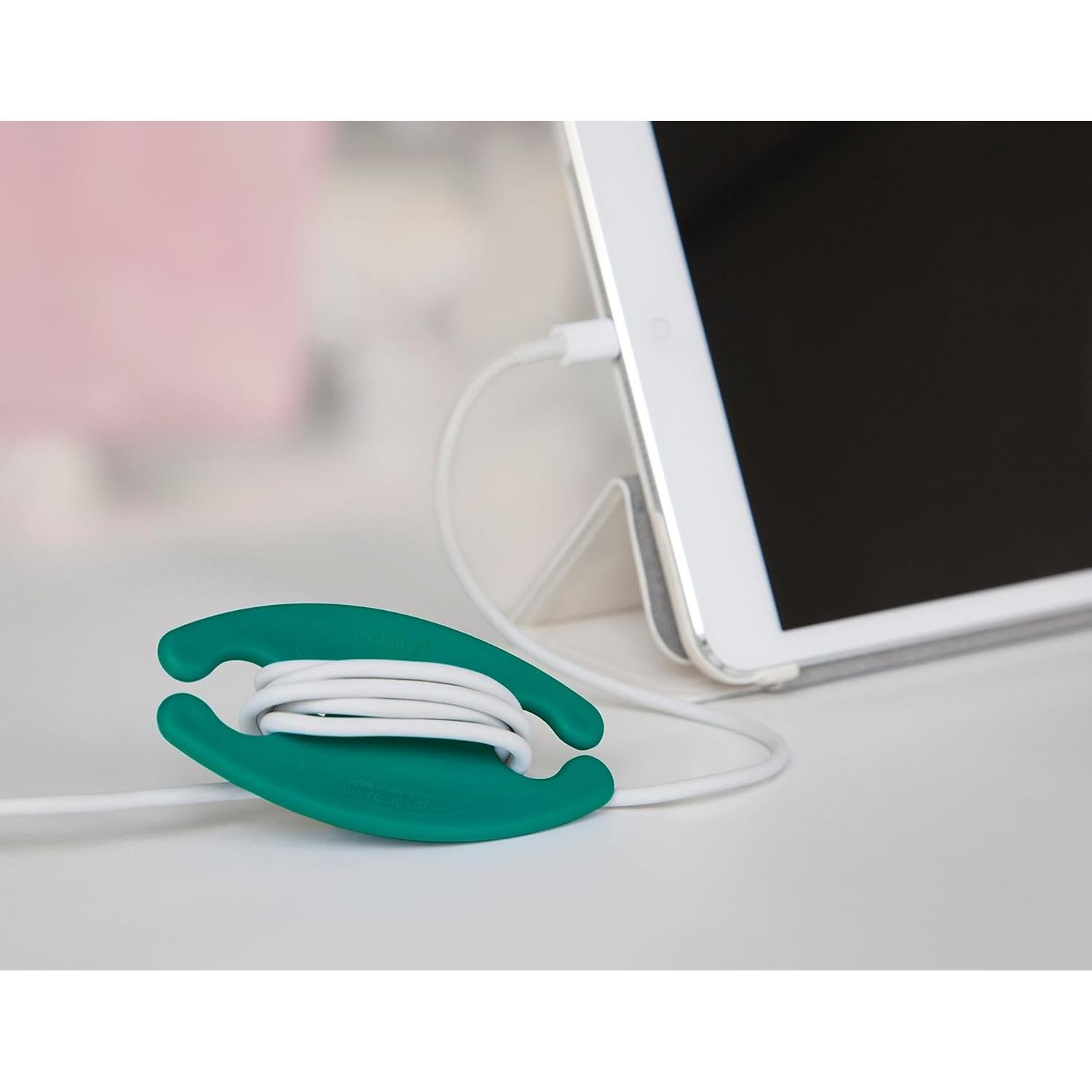 Bobino Enrollador de Cables Mediano - Organizador 4x8cm