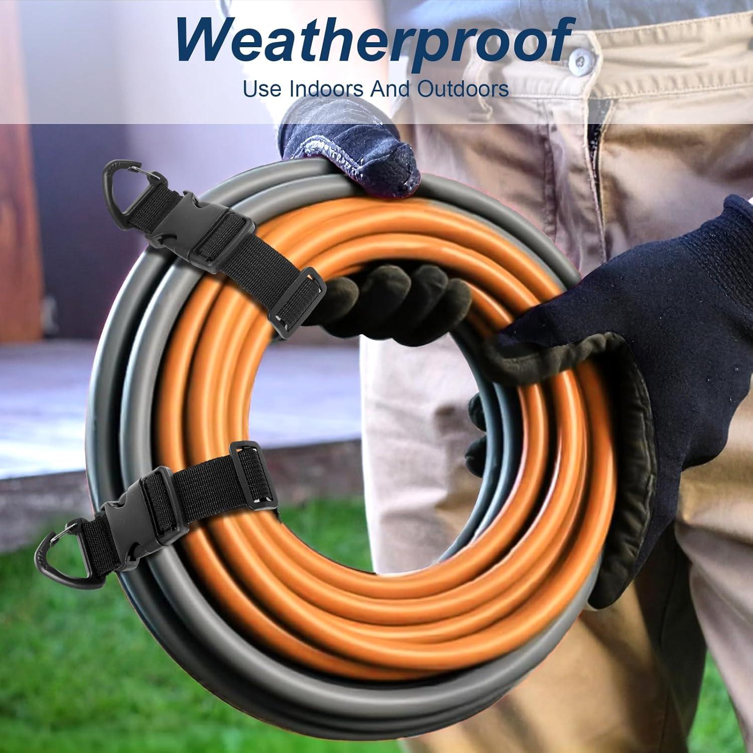 18 Organizadores de Soporte para Cables MBAIYO 43 cm Ajustables